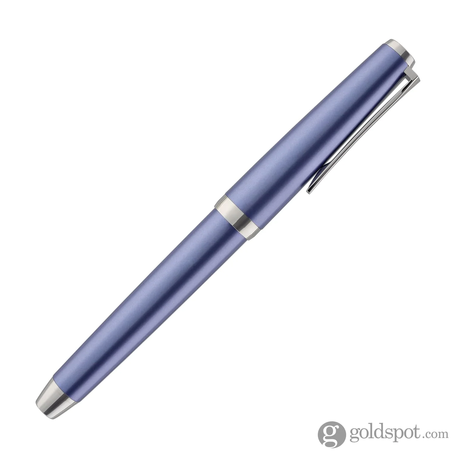 Pilot Metal Falcon Fountain Pen in Sapphire - 14K Gold Soft Flexible - Image 6