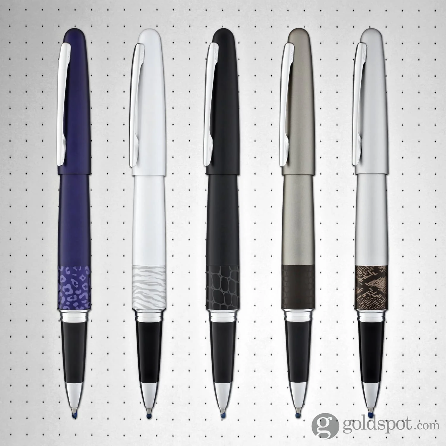 Pilot Metropolitan Animal Rollerball Pen in Crocodile (Matte Black) - Image 10