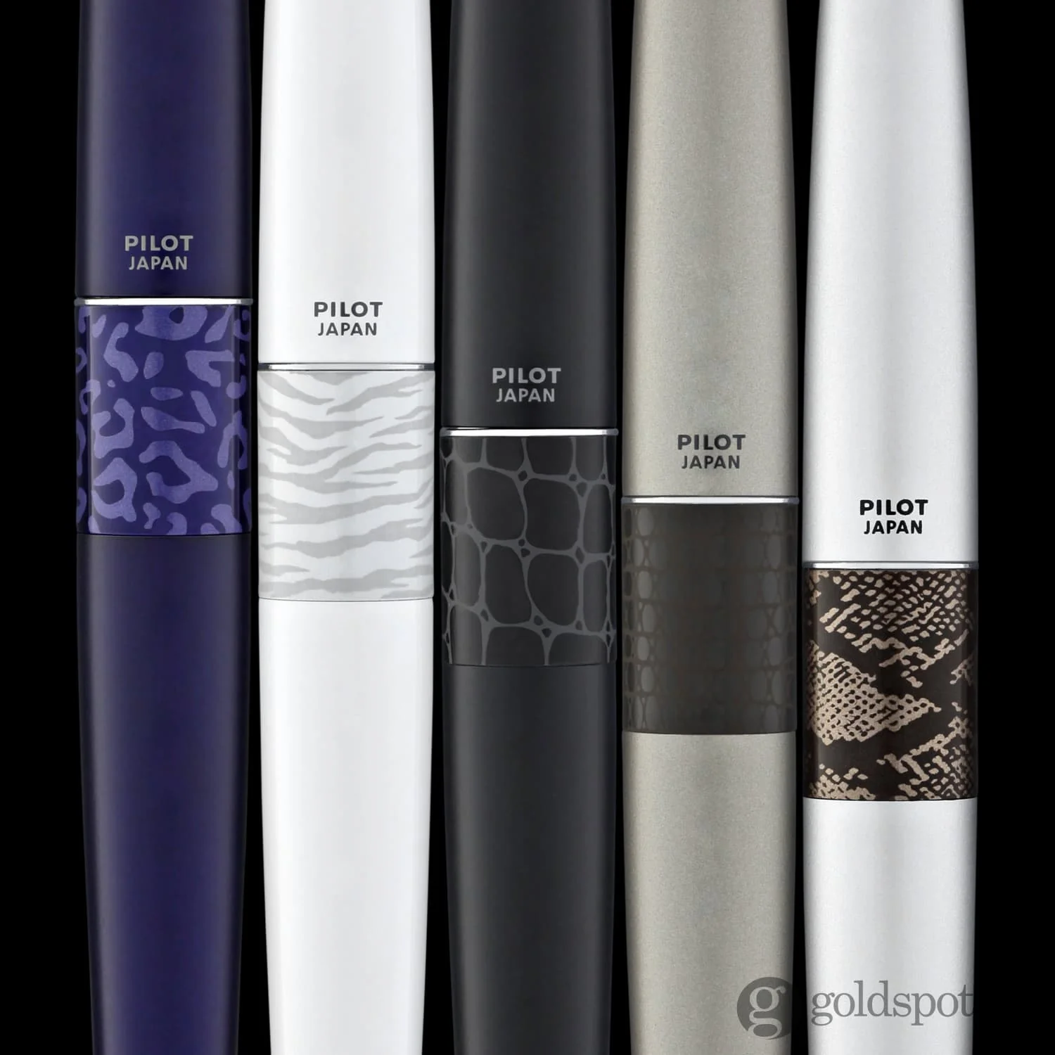 Pilot Metropolitan Animal Fountain Pen in Python Matte Silver - Image 11