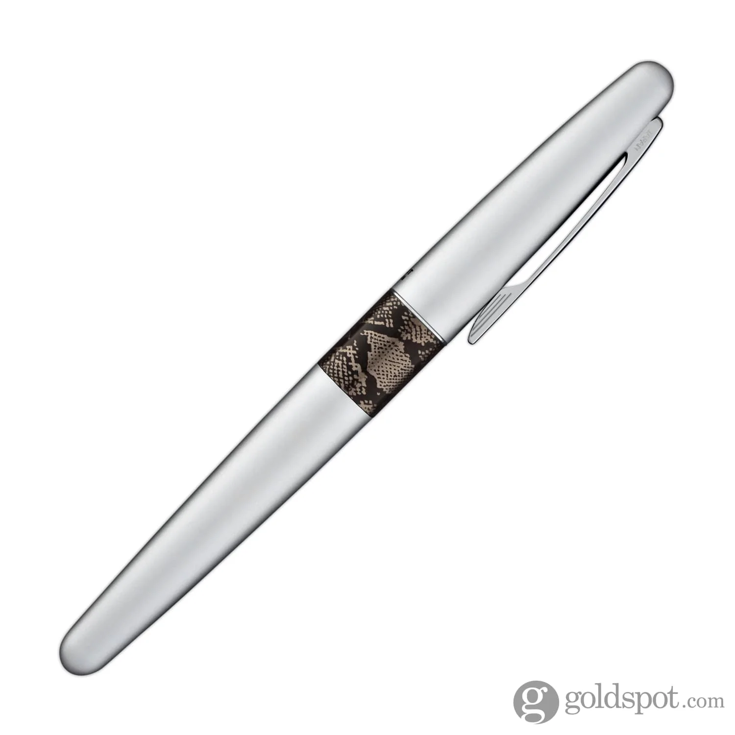 Pilot Metropolitan Animal Fountain Pen in Python Matte Silver - Image 6