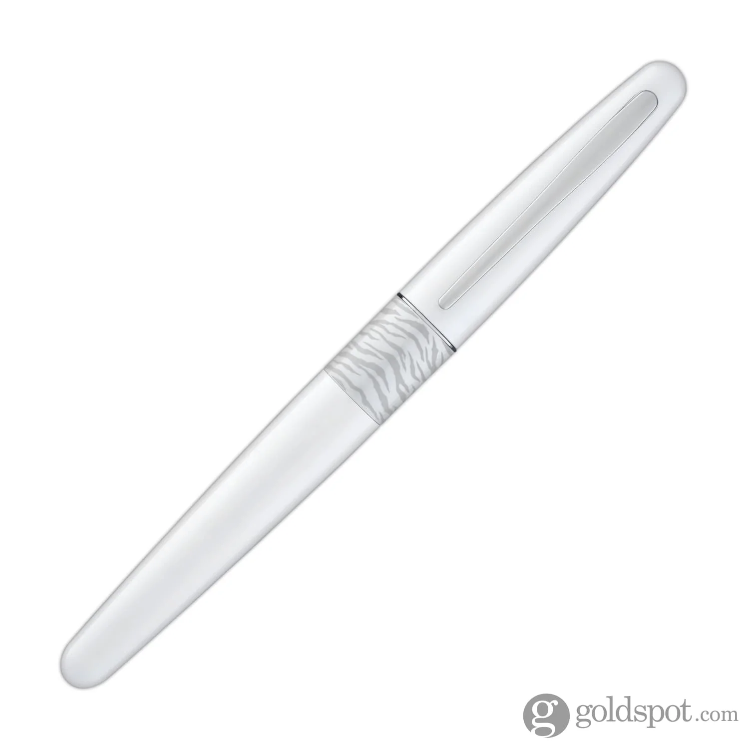 Pilot Metropolitan Animal Fountain Pen in Tiger Matte White - Image 4