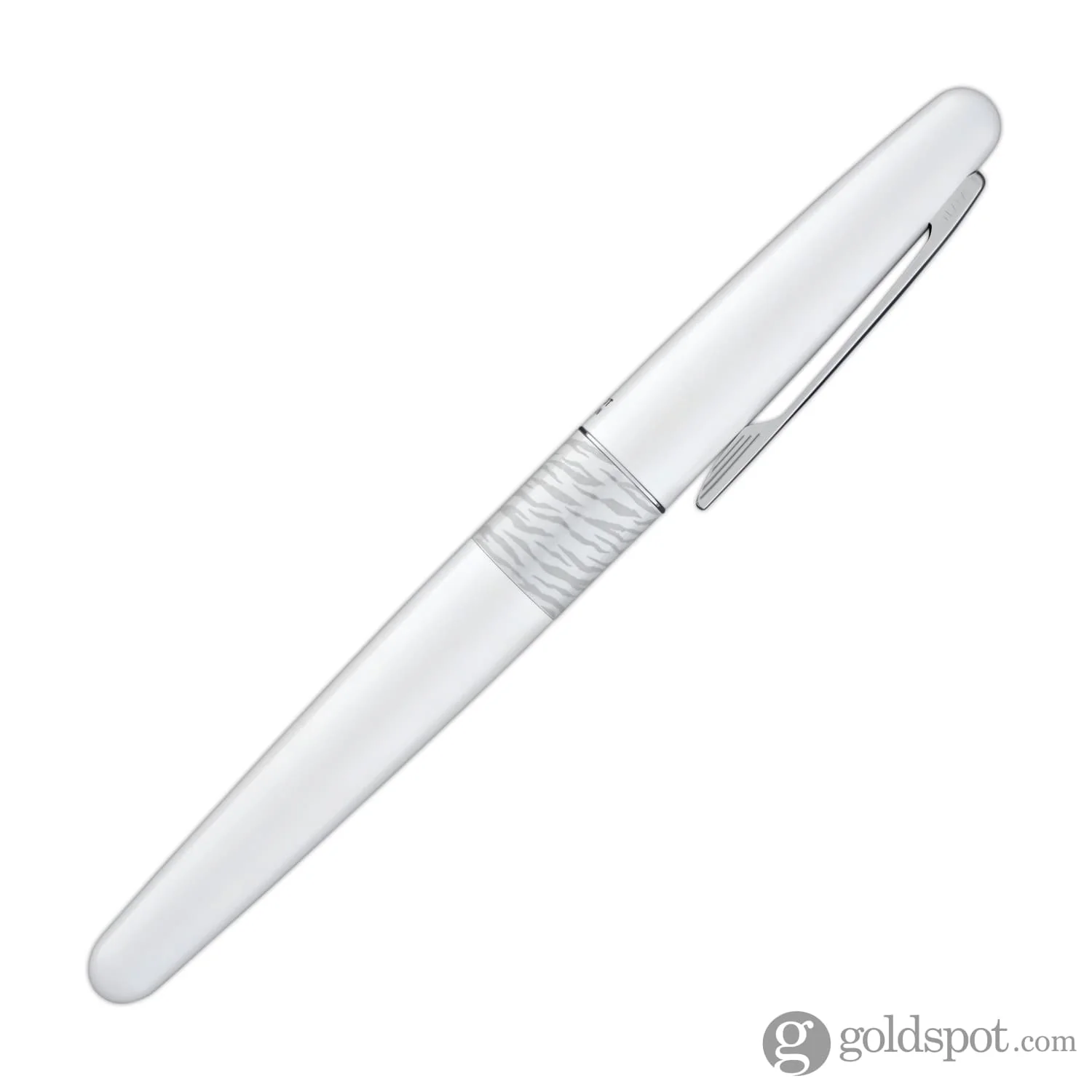 Pilot Metropolitan Animal Fountain Pen in Tiger Matte White - Image 6