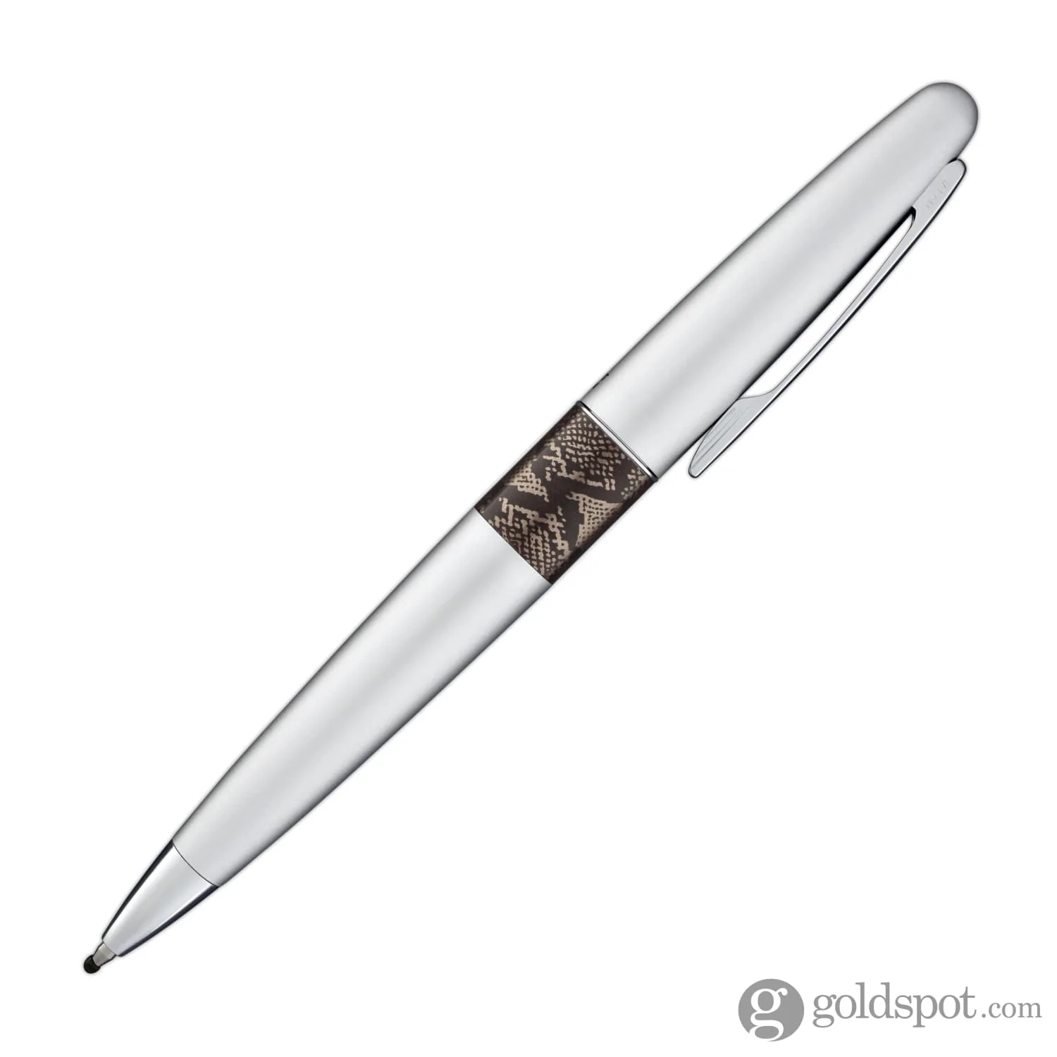 Pilot Metropolitan Animal Ballpoint Pen in Python Matte Silver - Image 5