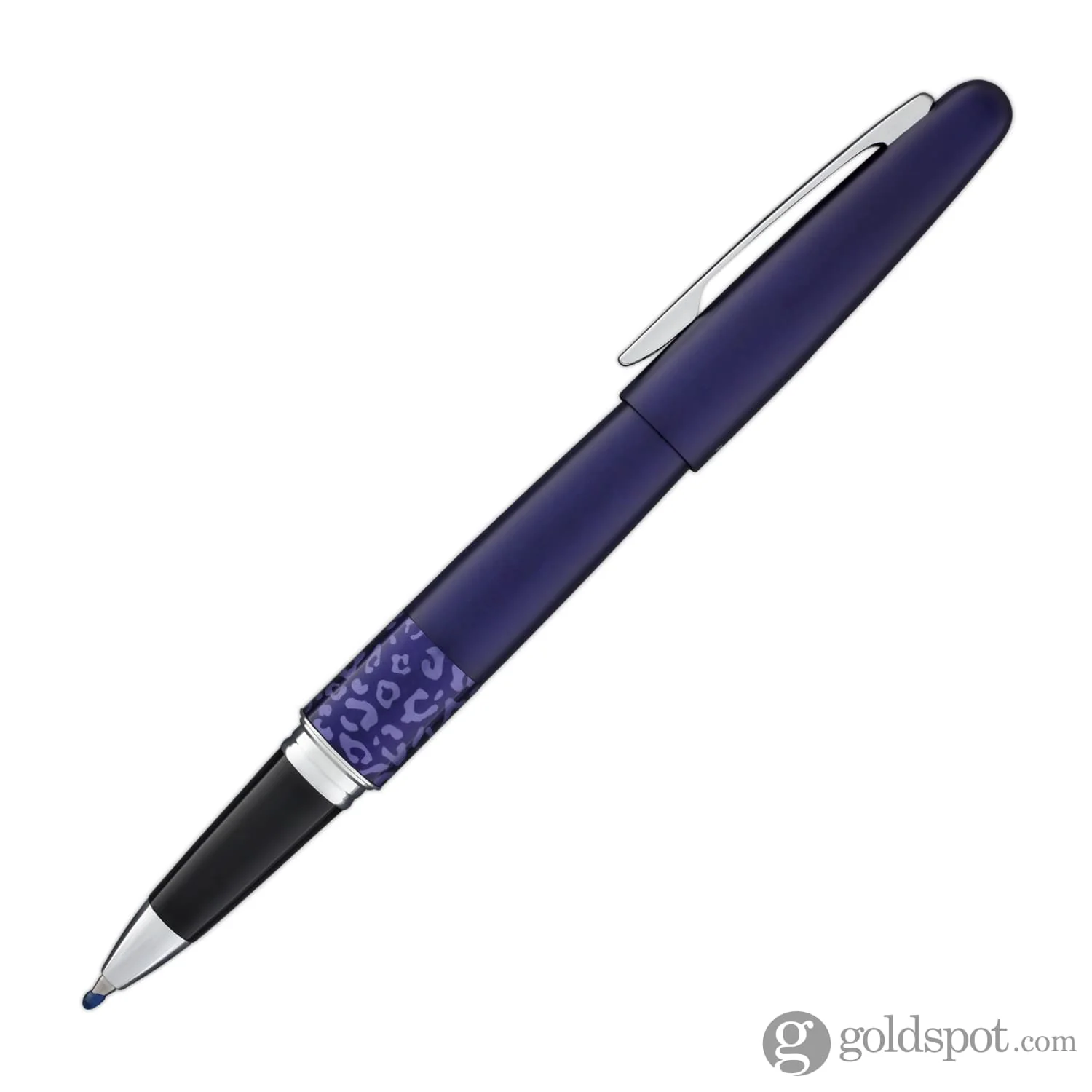 Pilot Metropolitan Animal Rollerball Pen in Leopard (Matte Violet) - Image 3