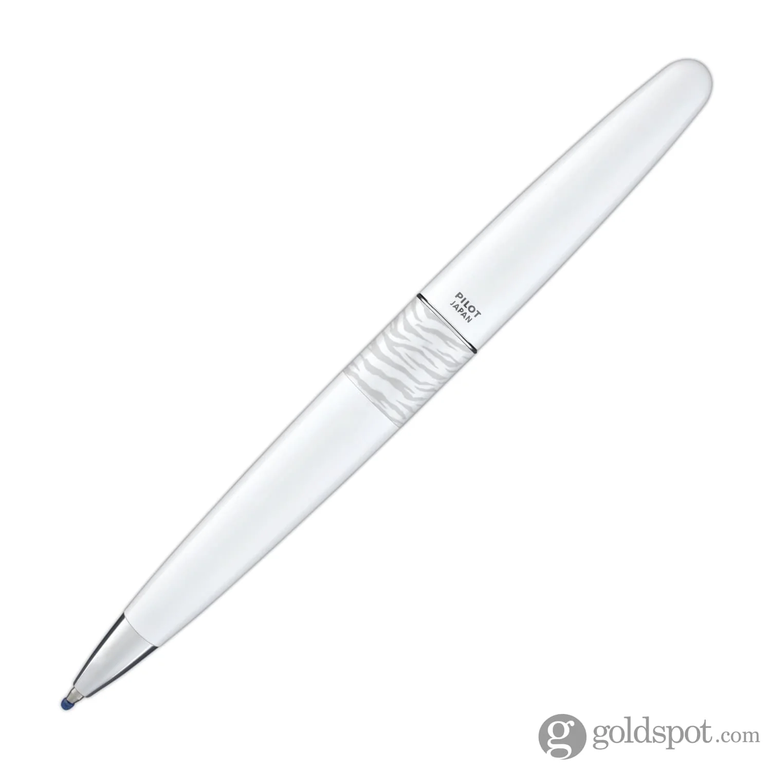 Pilot Metropolitan Animal Ballpoint Pen in Tiger Matte White - Image 4