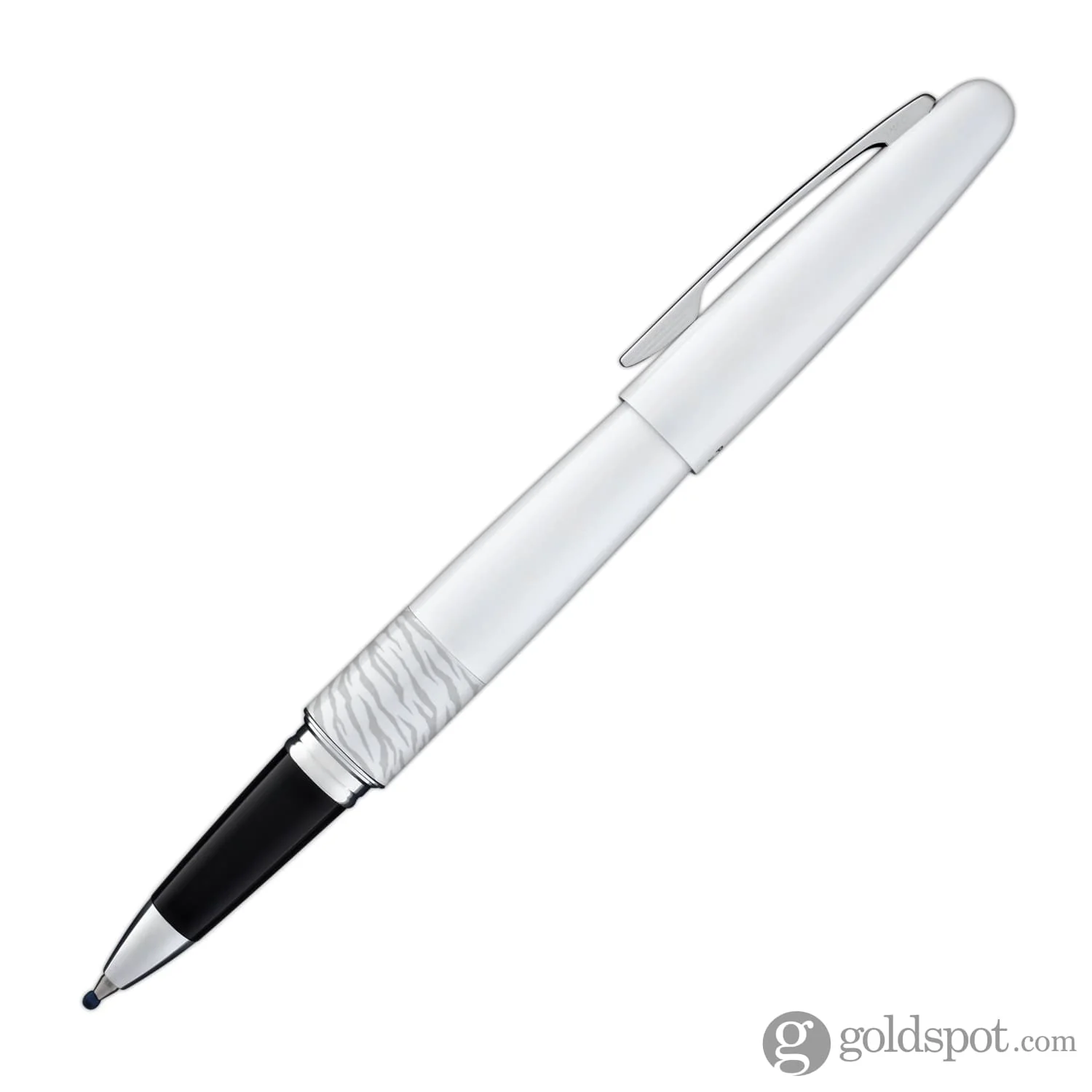 Pilot Metropolitan Animal Rollerball Pen in Tiger (Matte White) - Image 3