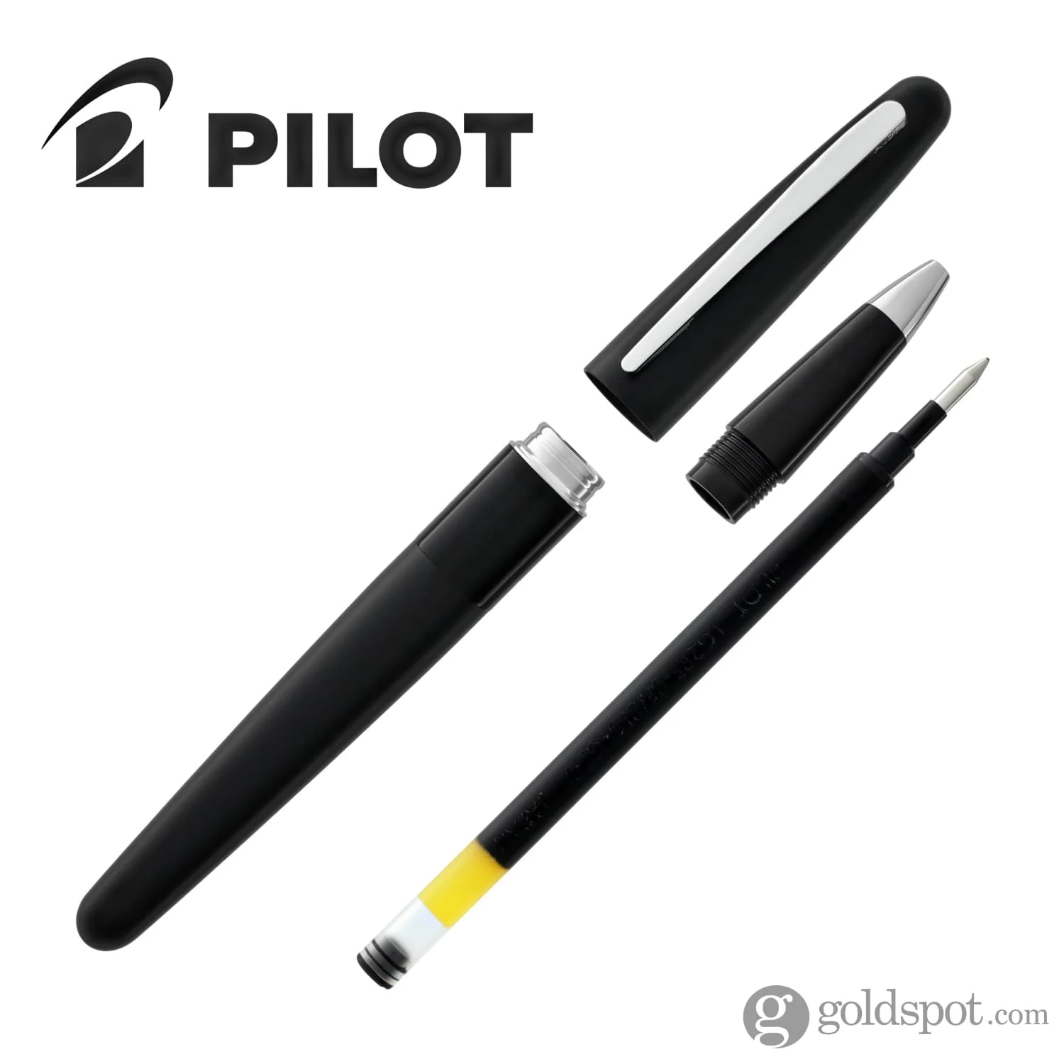 Pilot Metropolitan Classic Rollerball Pen in Black - Image 7