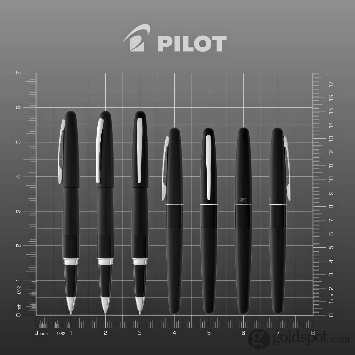 Pilot Metropolitan Classic Rollerball Pen in Black - Image 8