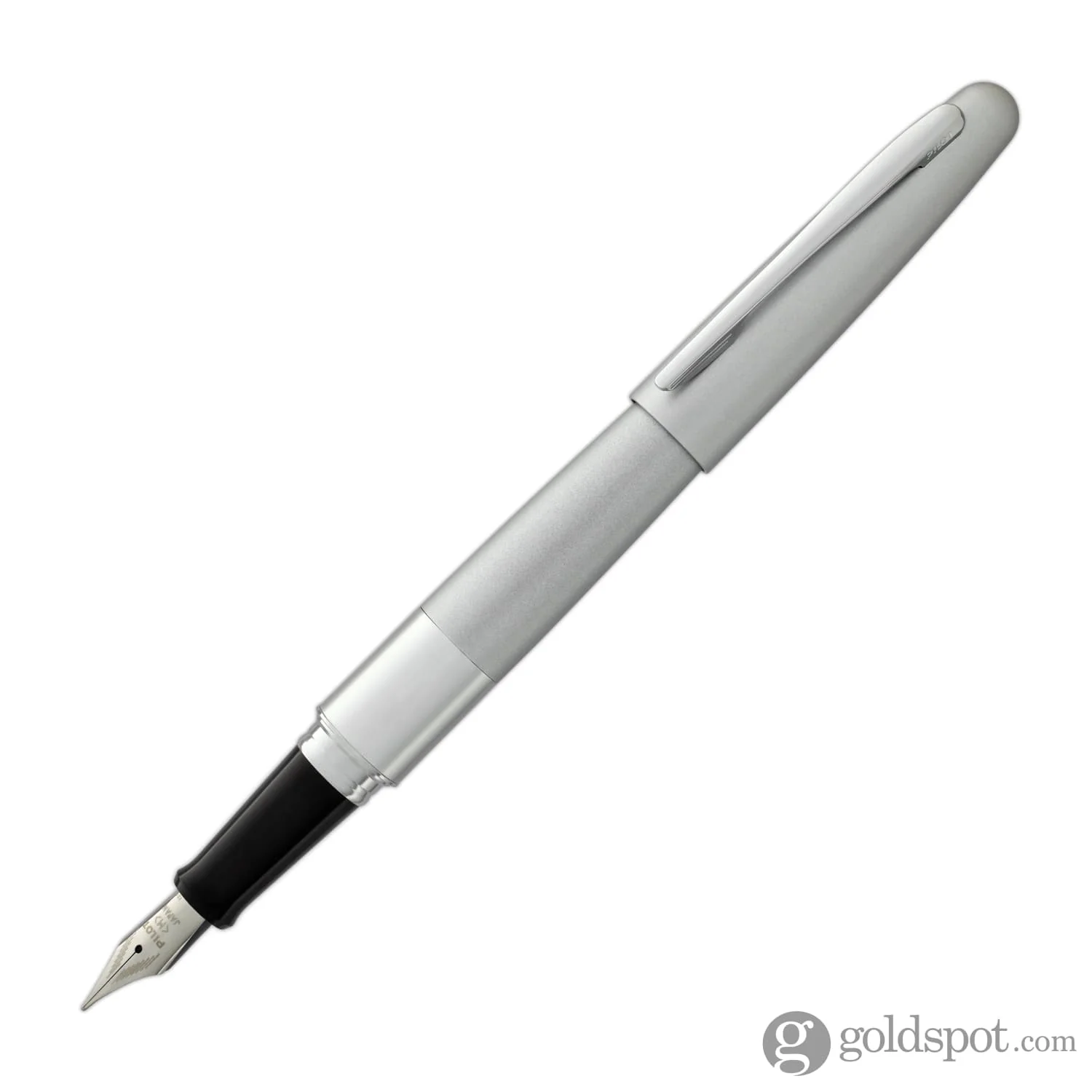 Pilot Metropolitan Classic Fountain Pen in Silver - Image 2
