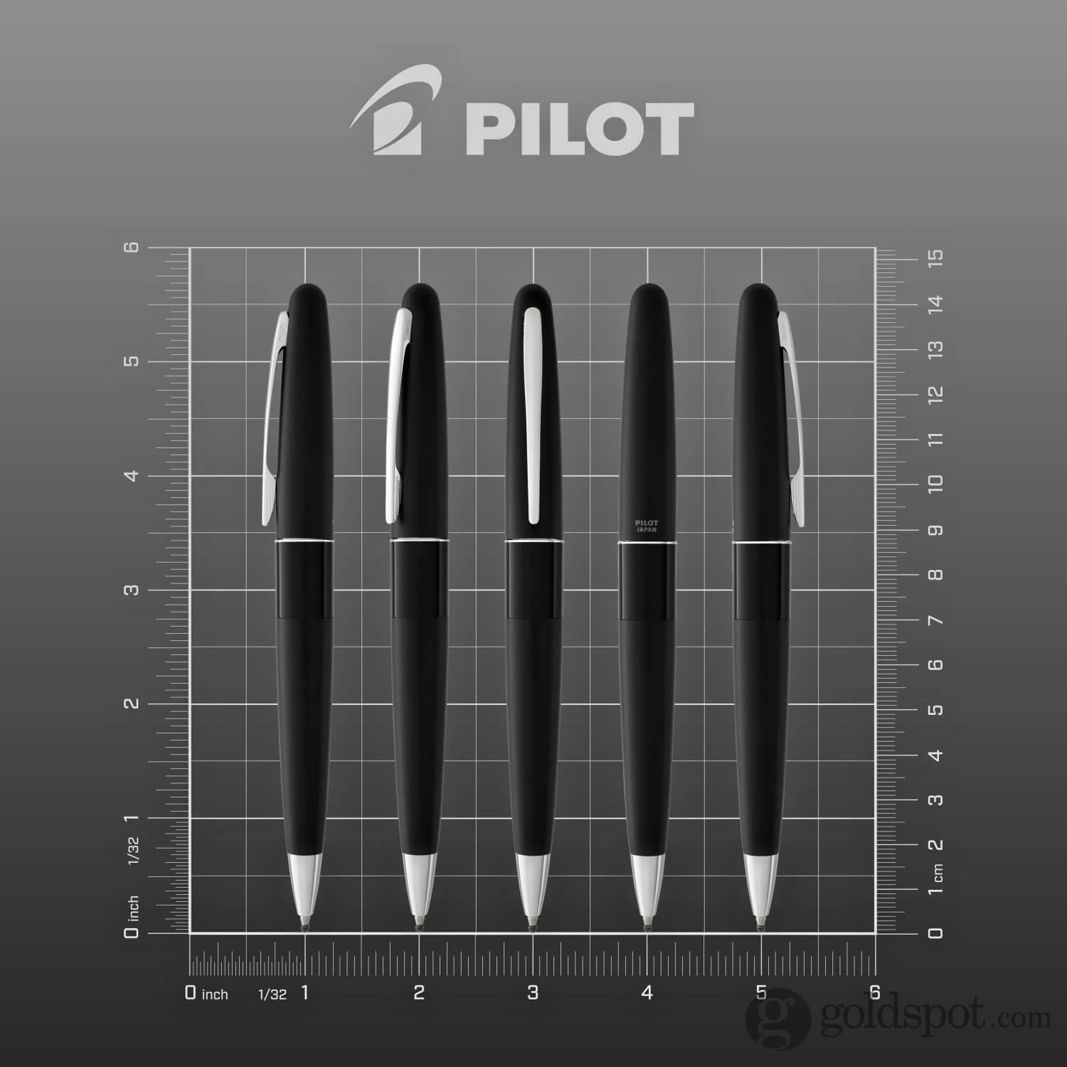 Pilot MR Metropolitan Ballpoint Pen – Black Matte - Image 7