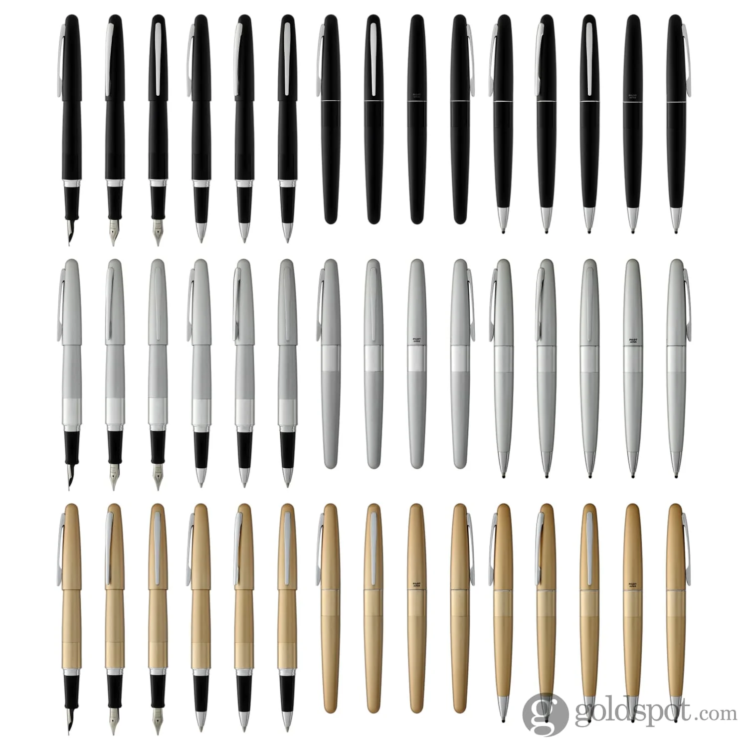Pilot MR Metropolitan Ballpoint Pen – Black Matte - Image 9