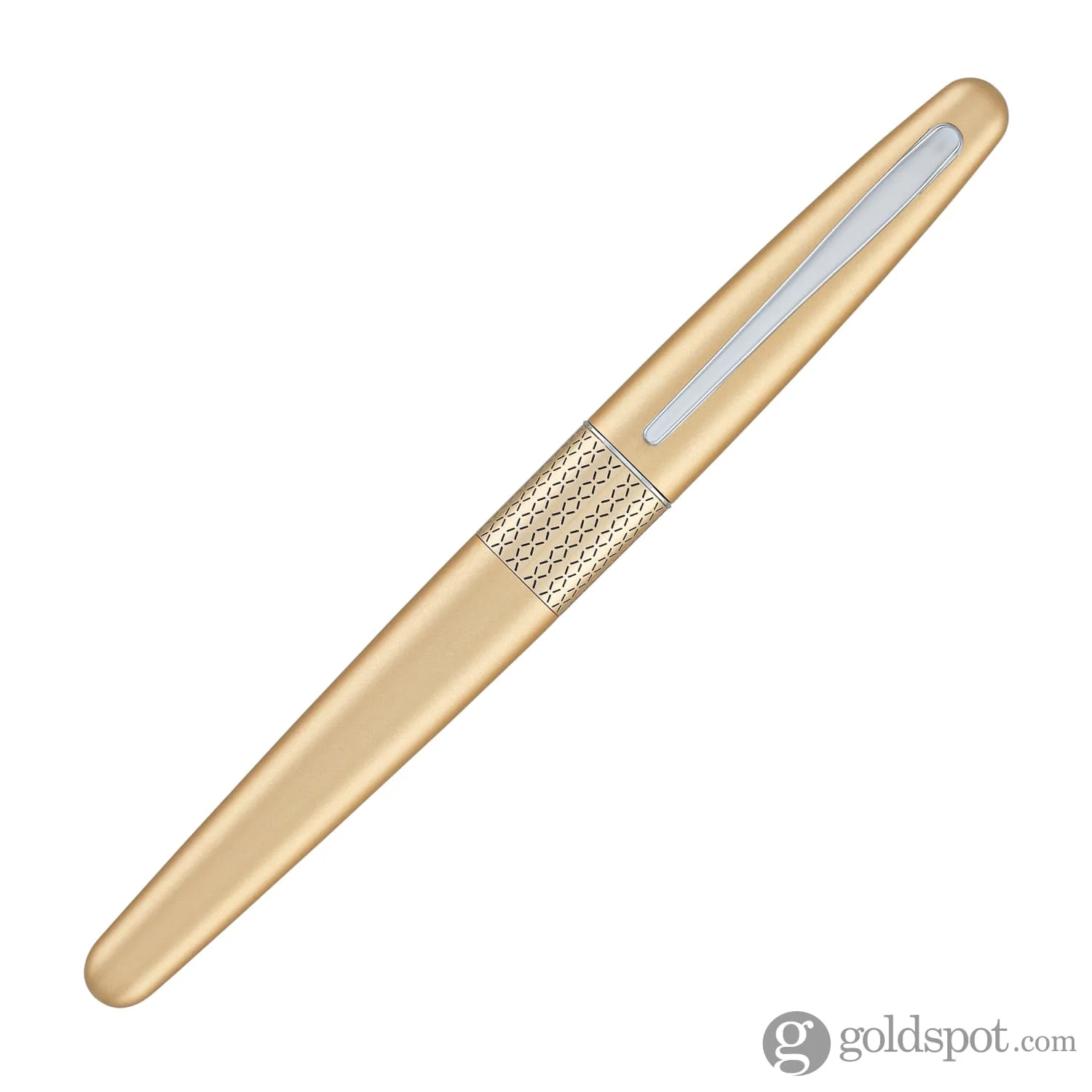 Pilot Metropolitan Rollerball Pen in Gold with Zig Zag Design - Image 4