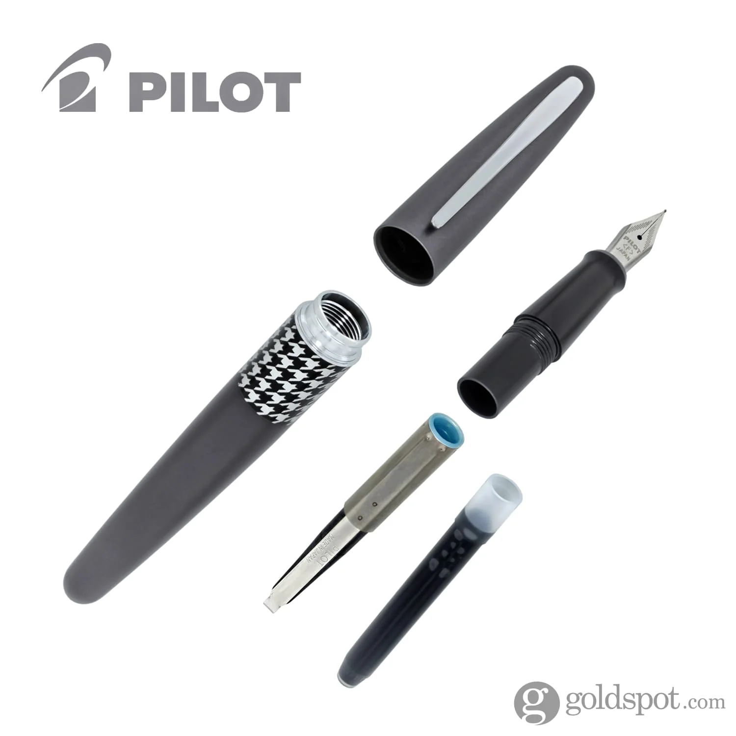 Pilot Metropolitan Retro Pop Fountain Pen in Gray - Image 5