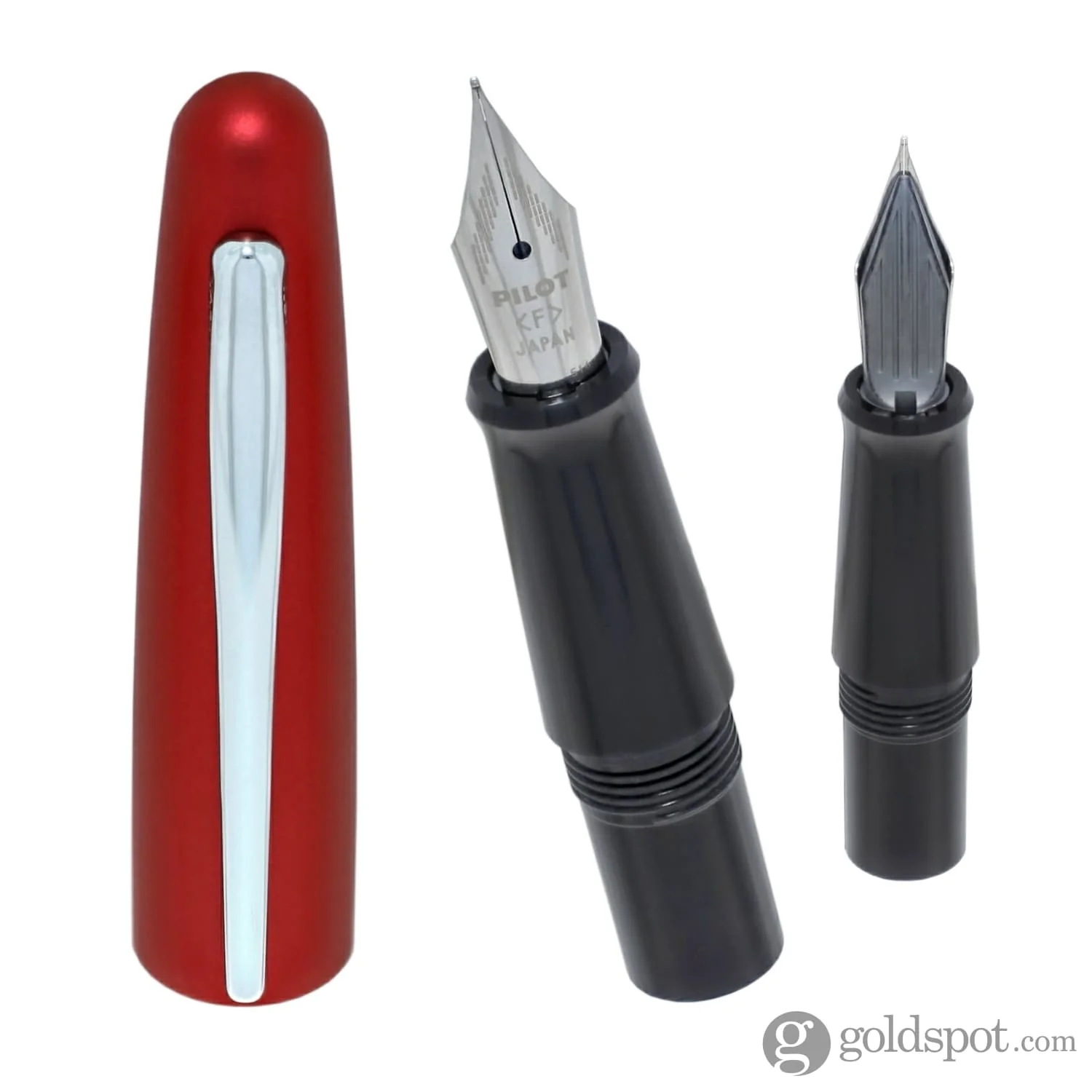 Pilot Metropolitan Retro Pop Fountain Pen in Red - Image 4
