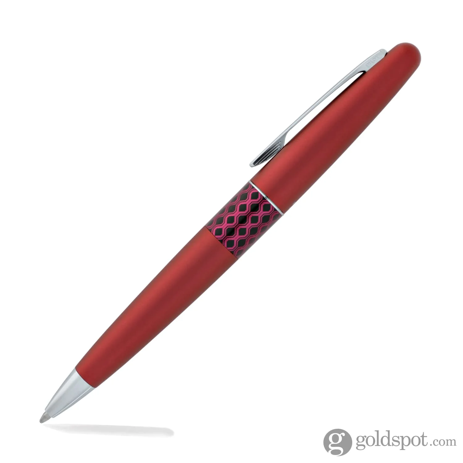Pilot Metropolitan Retro Pop Ballpoint Pen in Red - Image 2