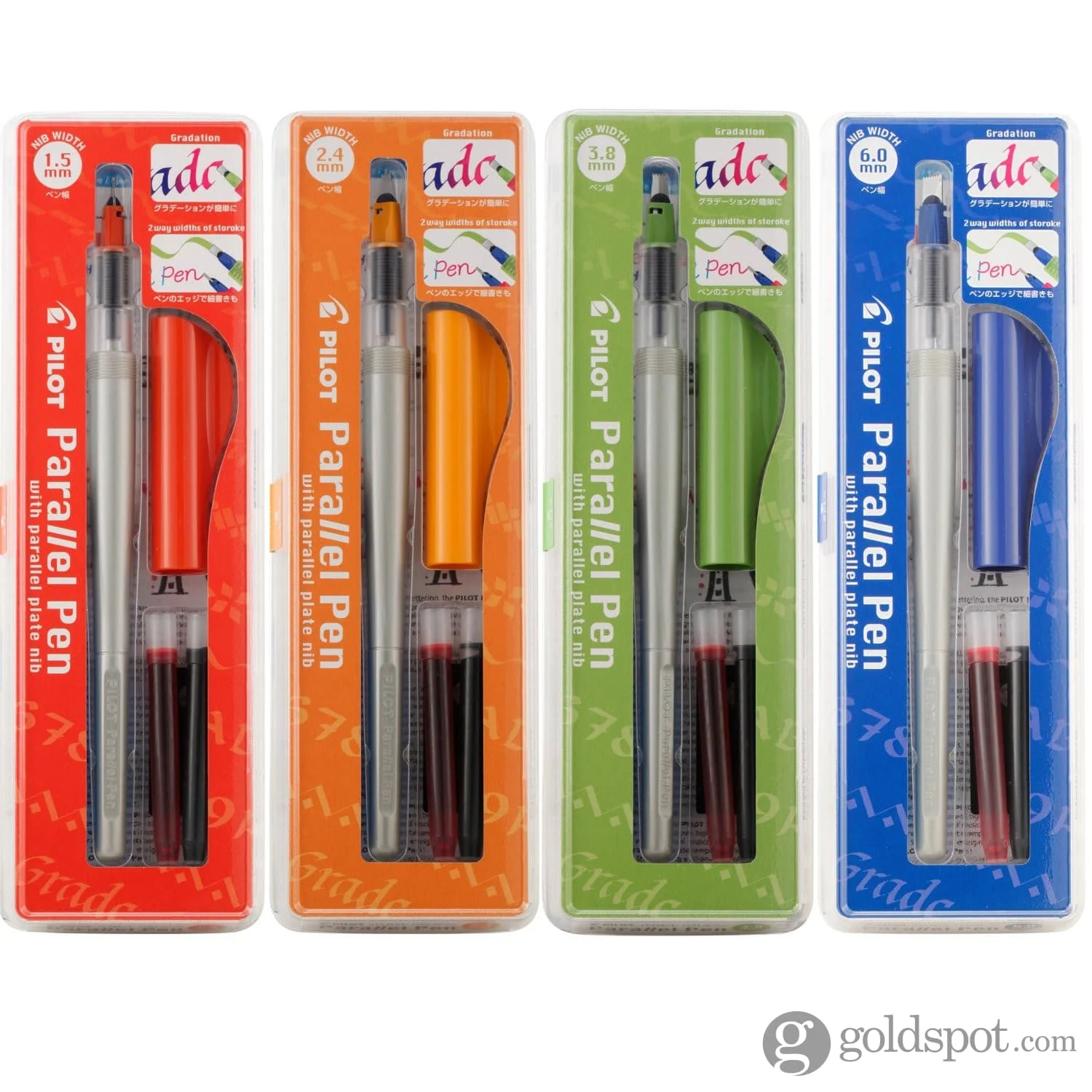 Pilot Parallel Pen Set - Assorted Calligraphy Set - Image 4
