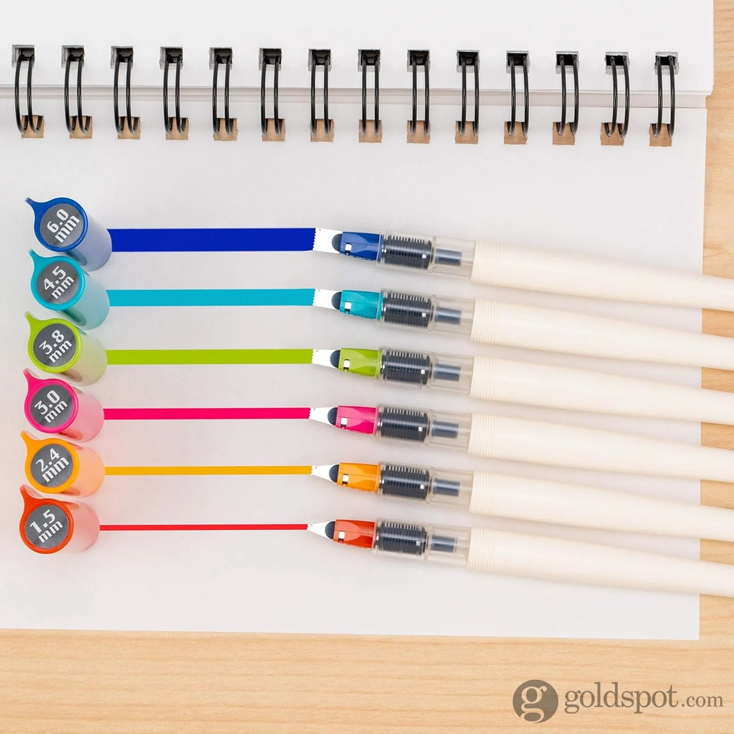 Pilot Parallel Assorted Calligraphy Pen Set - Pack of 6 - Image 3