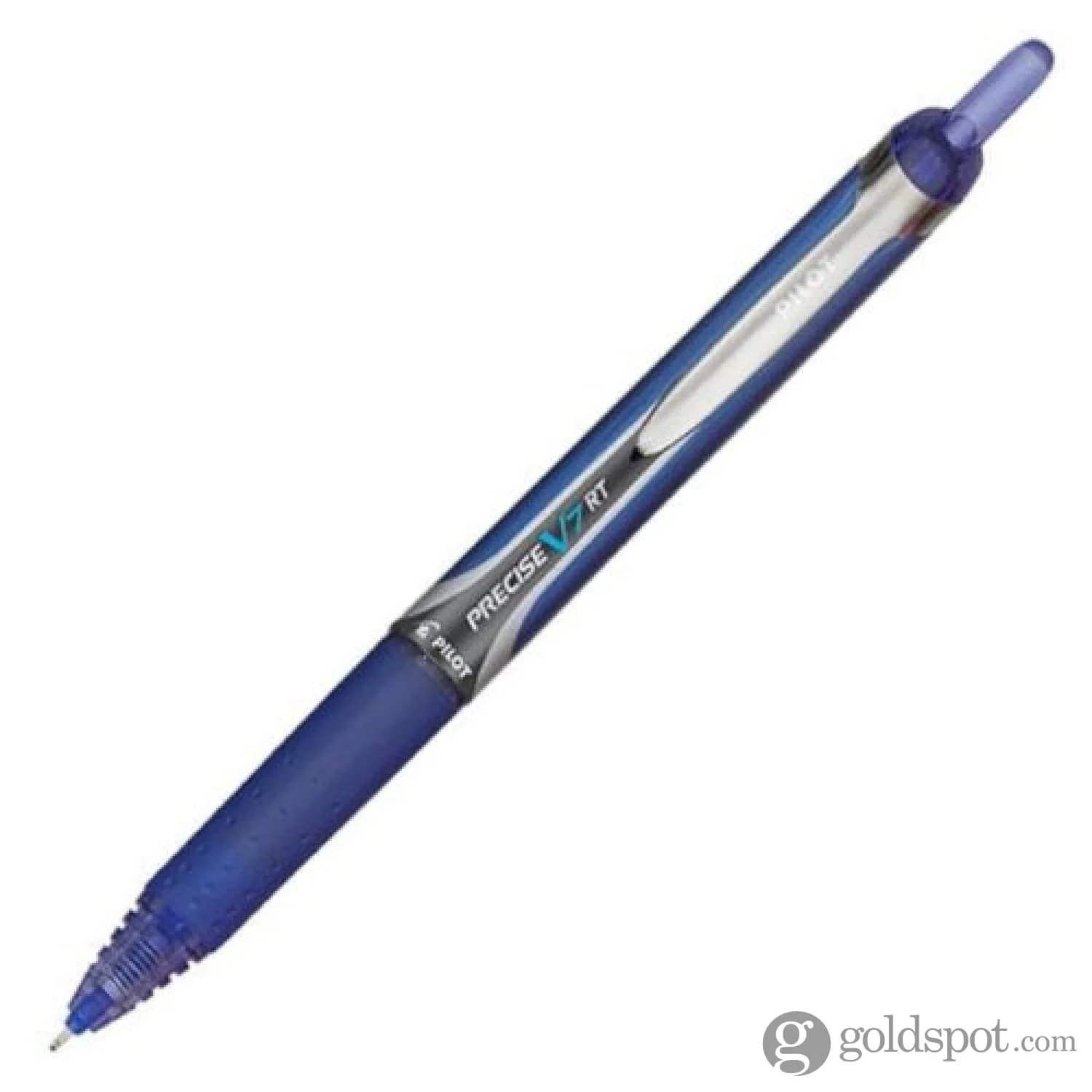 Pilot Precise V7 RT Retractable Rollerball Pens in Blue - Fine Point - Image 2