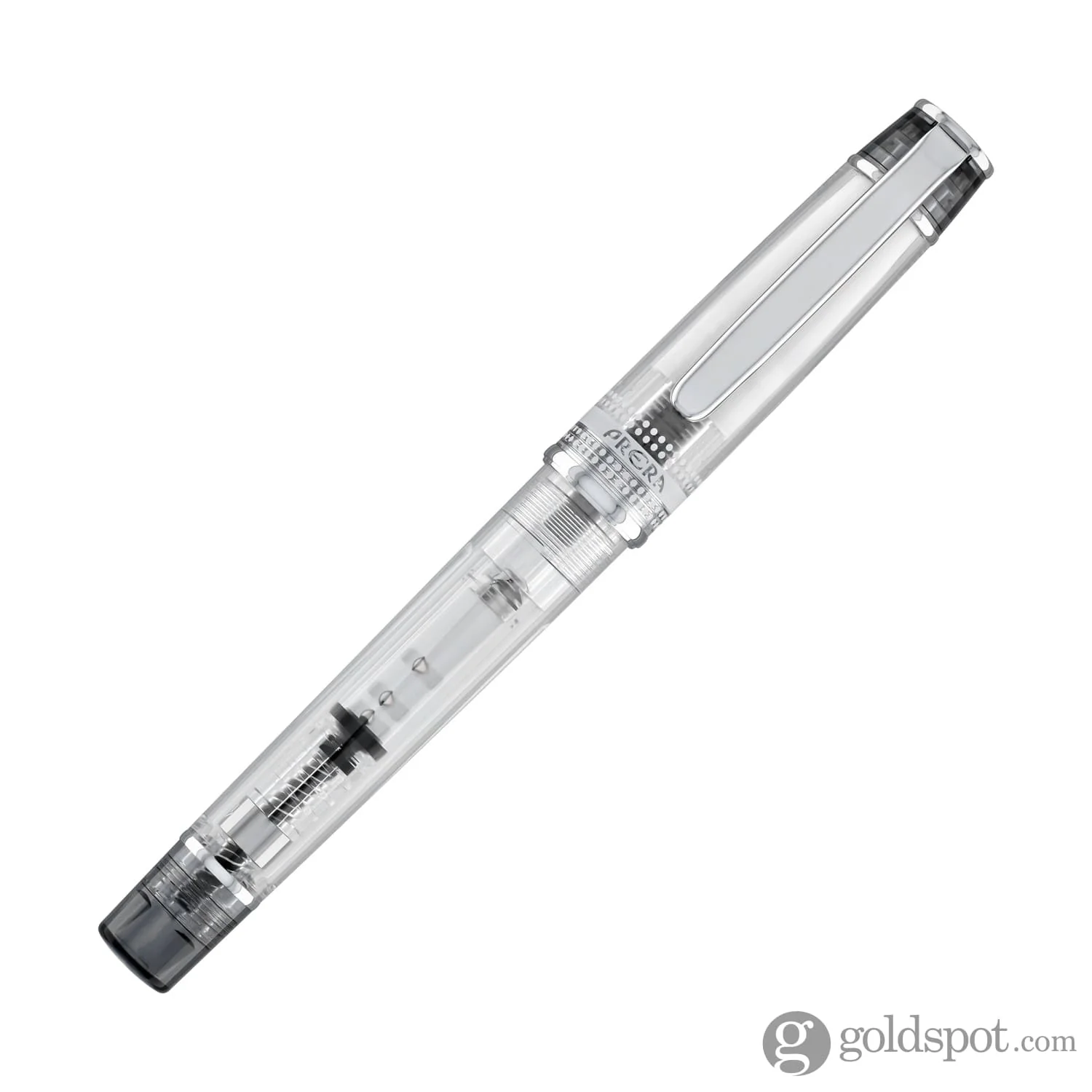 Pilot Prera Clear Fountain Pen in Black - Image 2