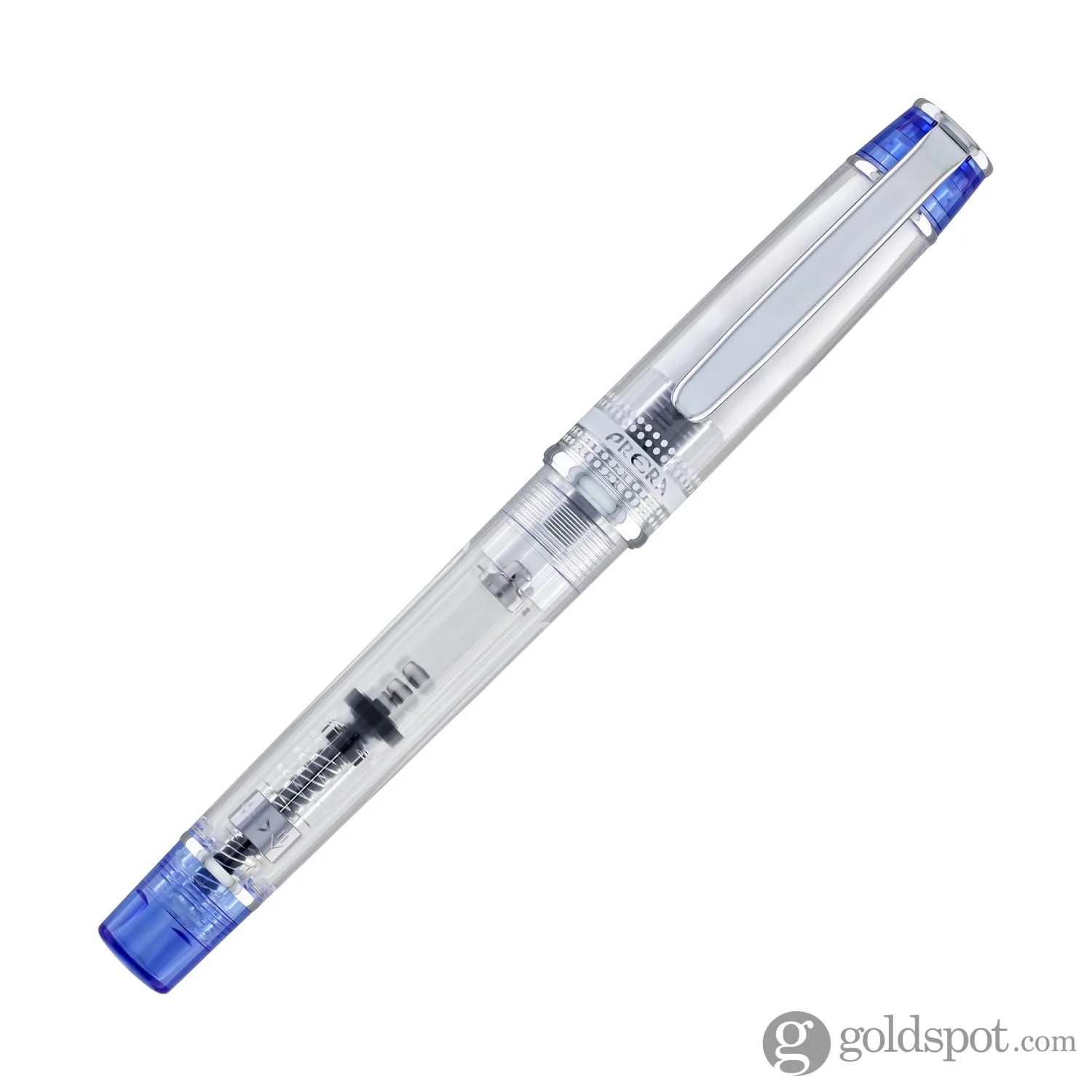 Pilot Prera Clear Fountain Pen in Blue - Image 2