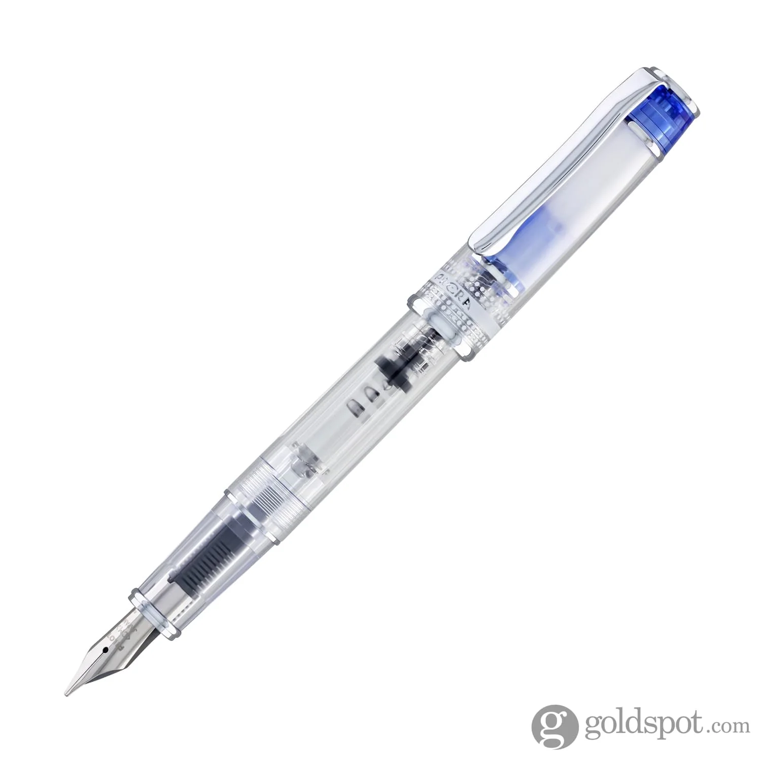 Pilot Prera Clear Fountain Pen in Blue - Image 4