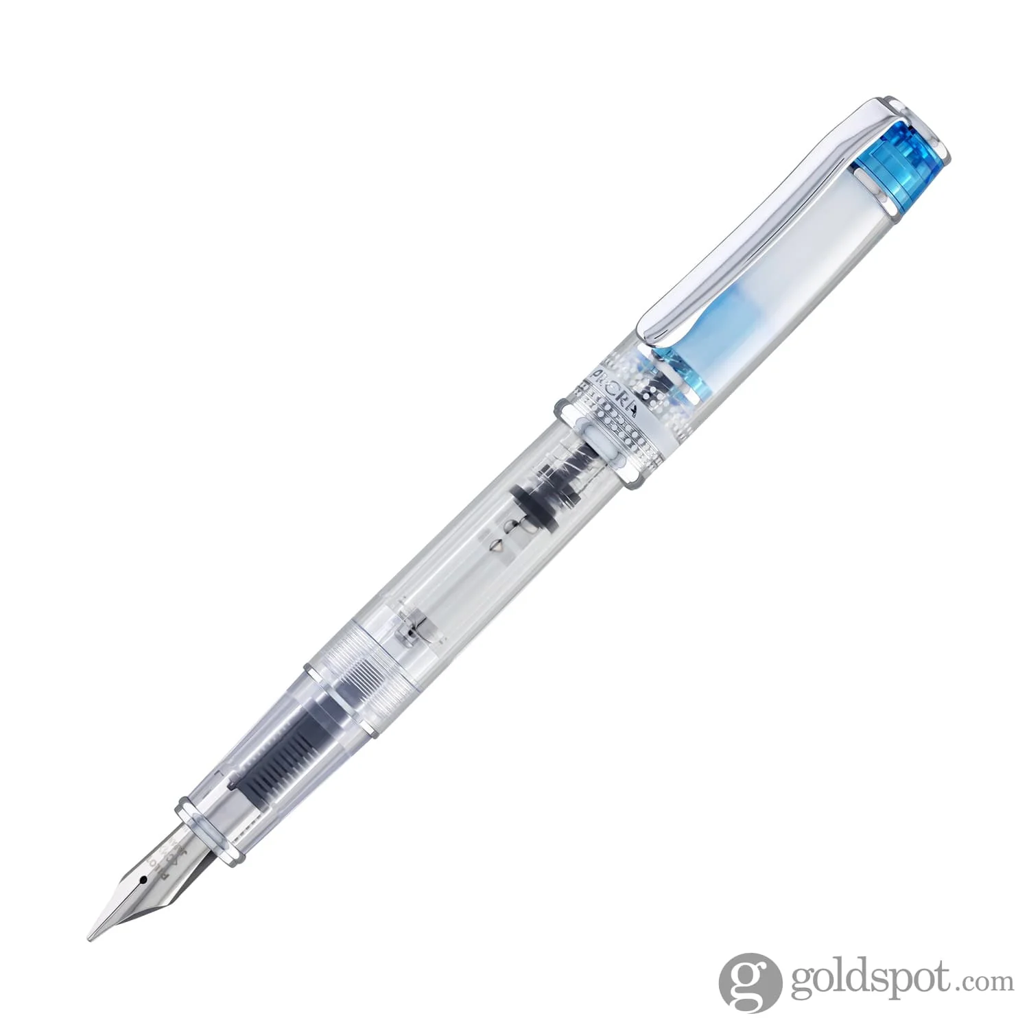 Pilot Prera Clear Fountain Pen in Light Blue - Image 4
