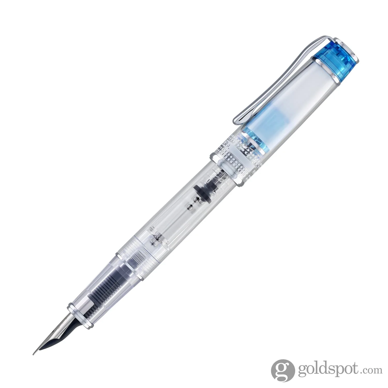 Pilot Prera Clear Fountain Pen in Light Blue - Image 5