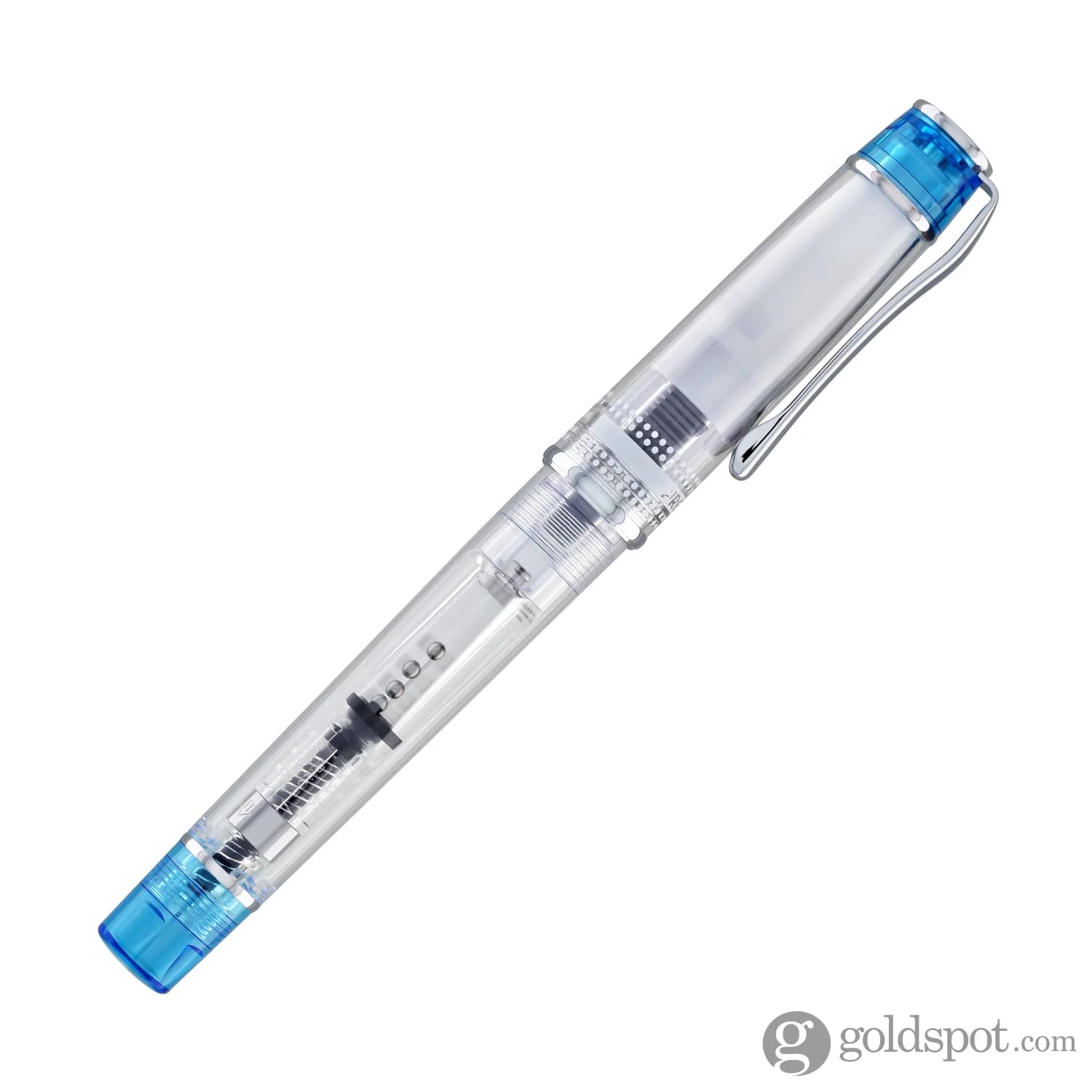 Pilot Prera Clear Fountain Pen in Light Blue - Image 7