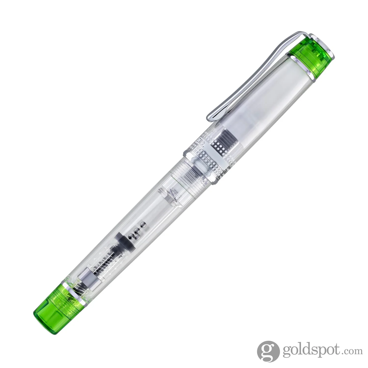 Pilot Prera Clear Fountain Pen in Light Green - Image 6