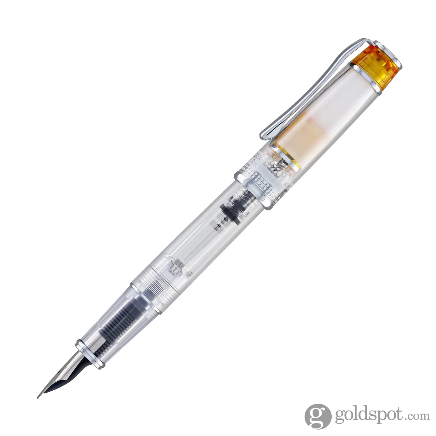 Pilot Prera Clear Fountain Pen in Orange - Image 5