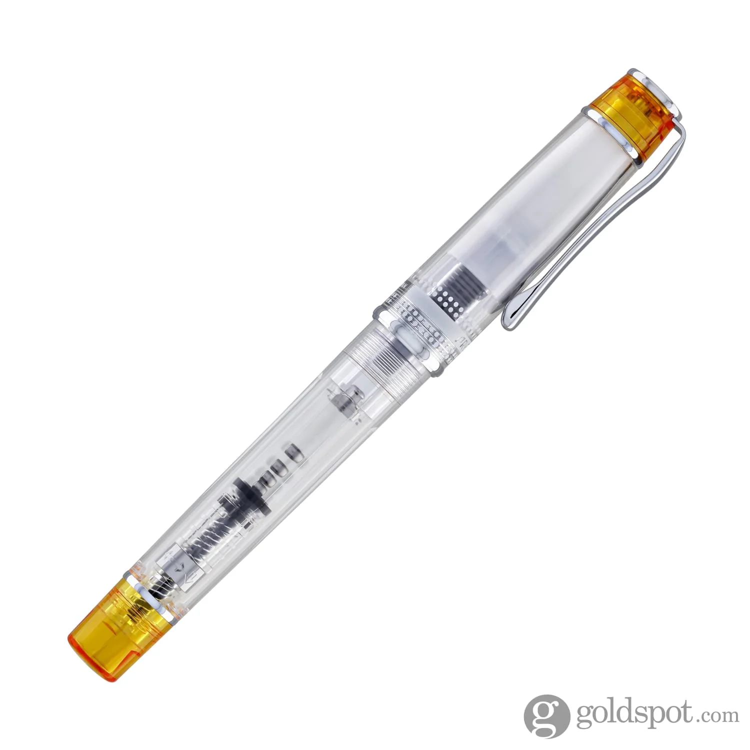 Pilot Prera Clear Fountain Pen in Orange - Image 7
