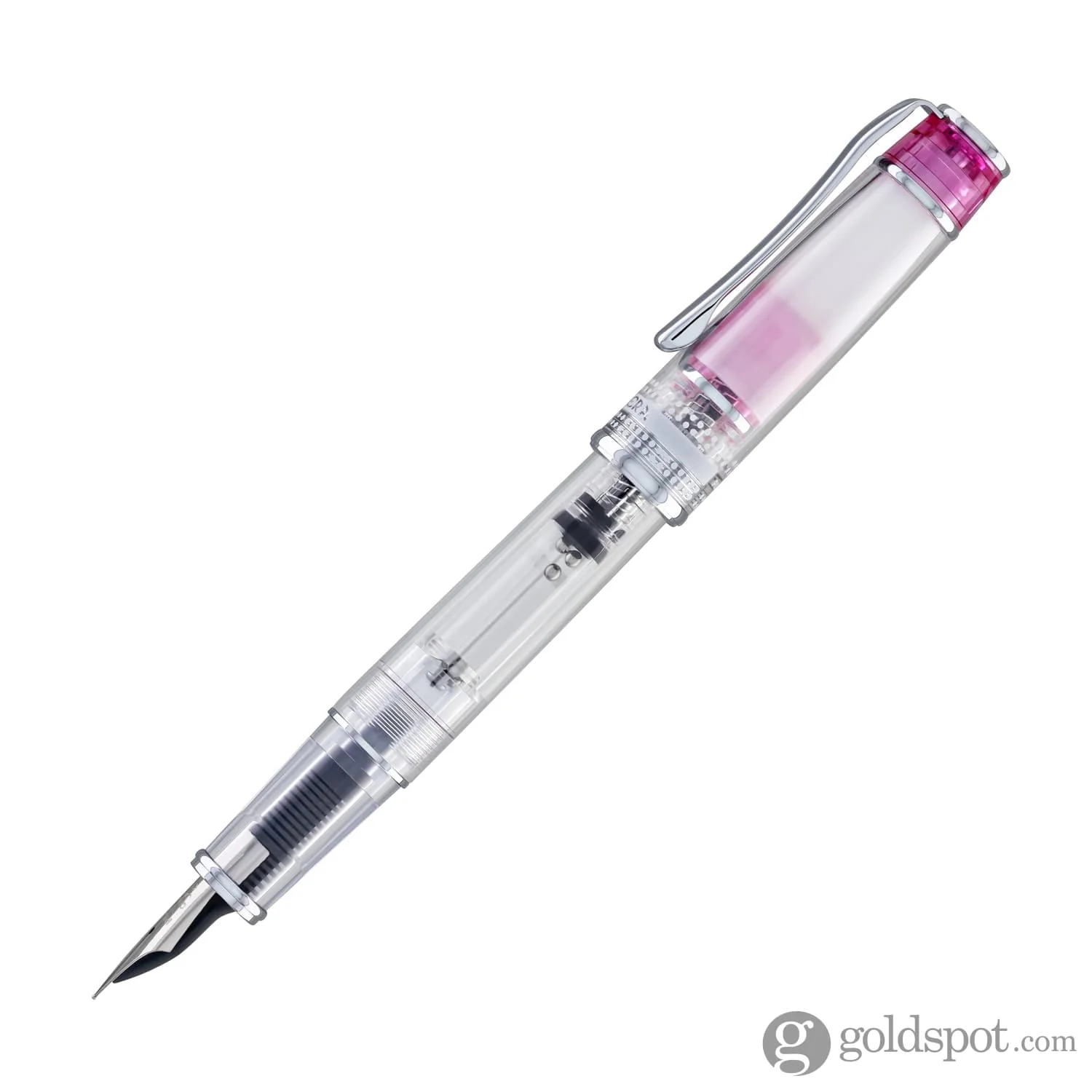 Pilot Prera Clear Fountain Pen in Pink - Image 5