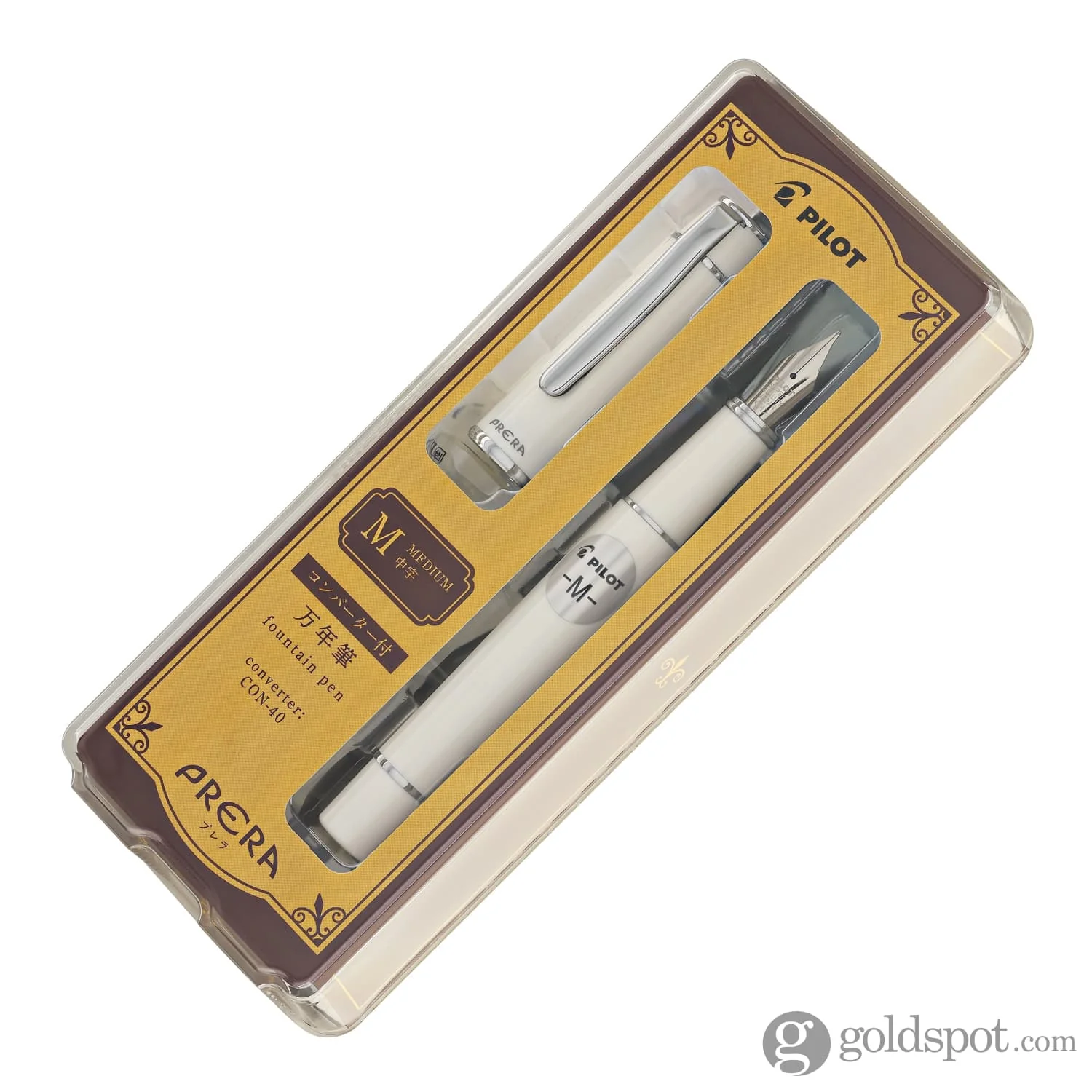 Pilot Prera Fountain Pen in Porcelain White - Image 10