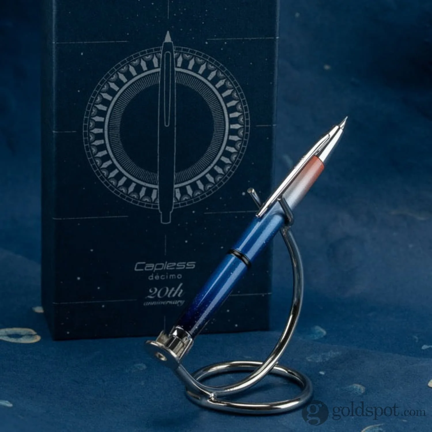 Pilot Vanishing Point Decimo Fountain Pen in 20th Anniversary Limited Edition - 18K Gold Fine Point - Image 8