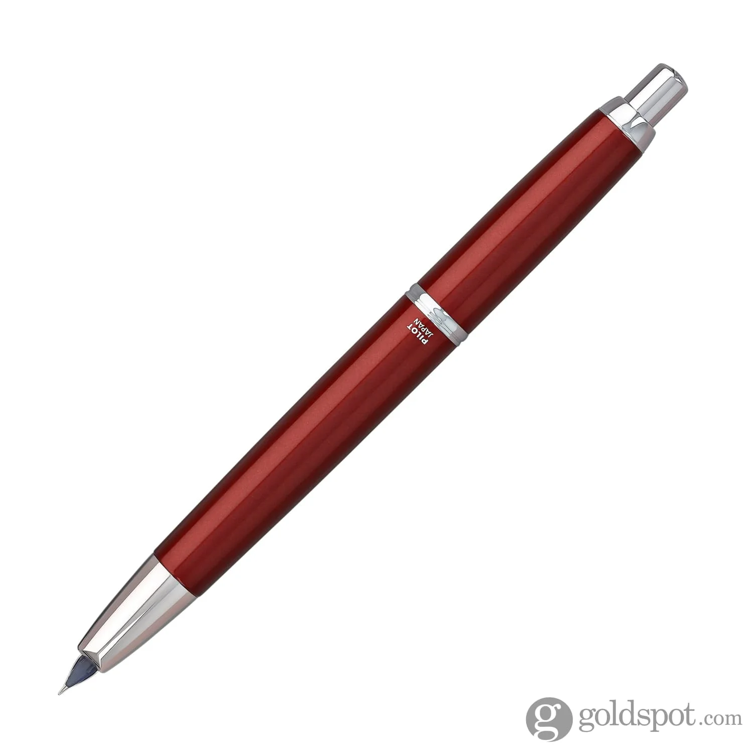 Pilot Vanishing Point Decimo Fountain Pen in Burgundy - 18K Gold - Image 4