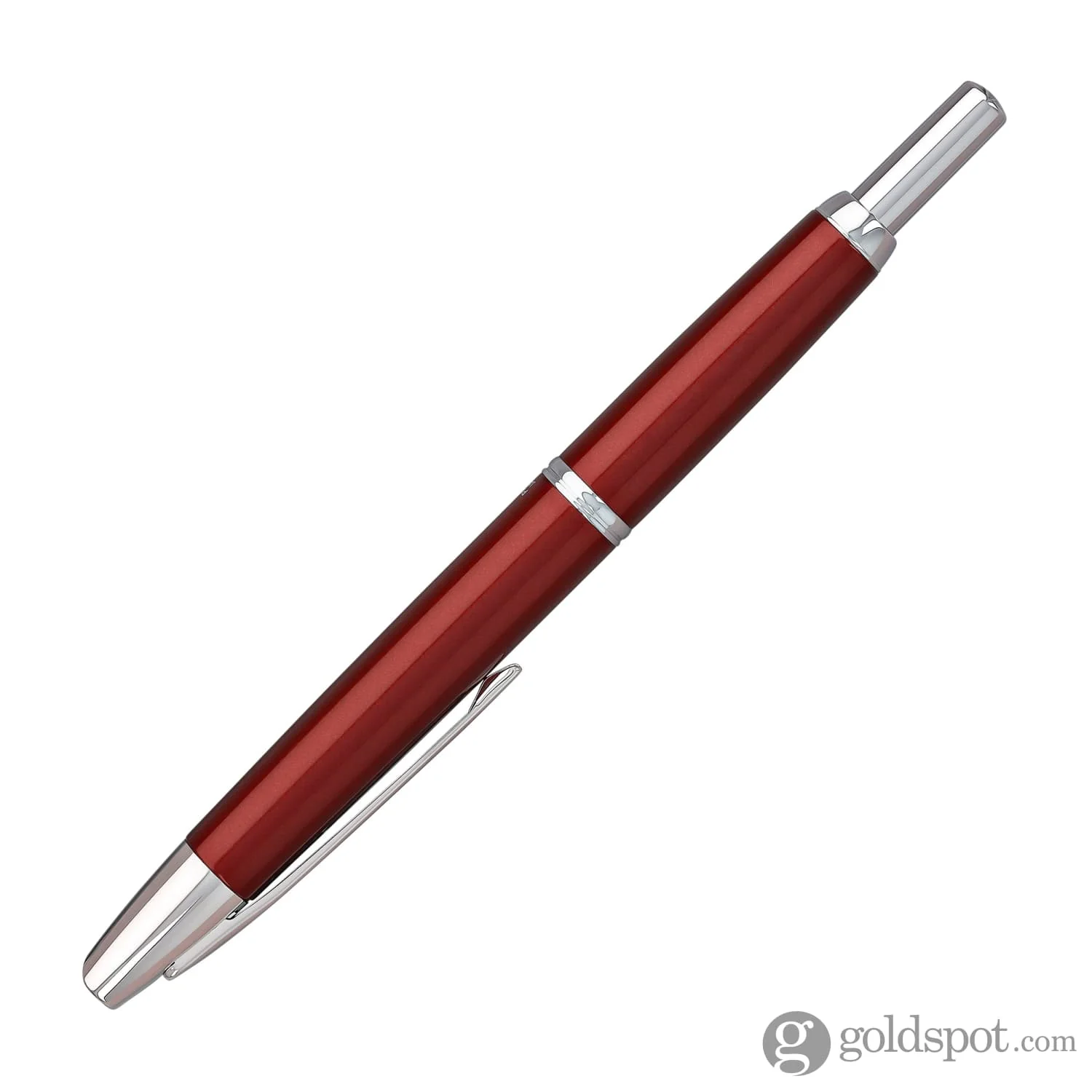 Pilot Vanishing Point Decimo Fountain Pen in Burgundy - 18K Gold - Image 5