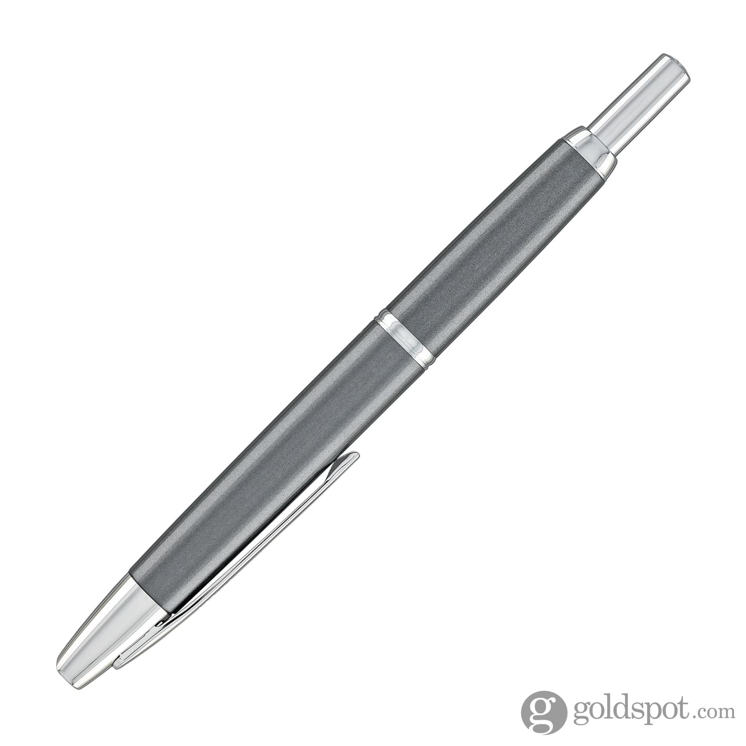 Pilot Vanishing Point Decimo Fountain Pen in Dark Grey - 18K Gold - Image 4