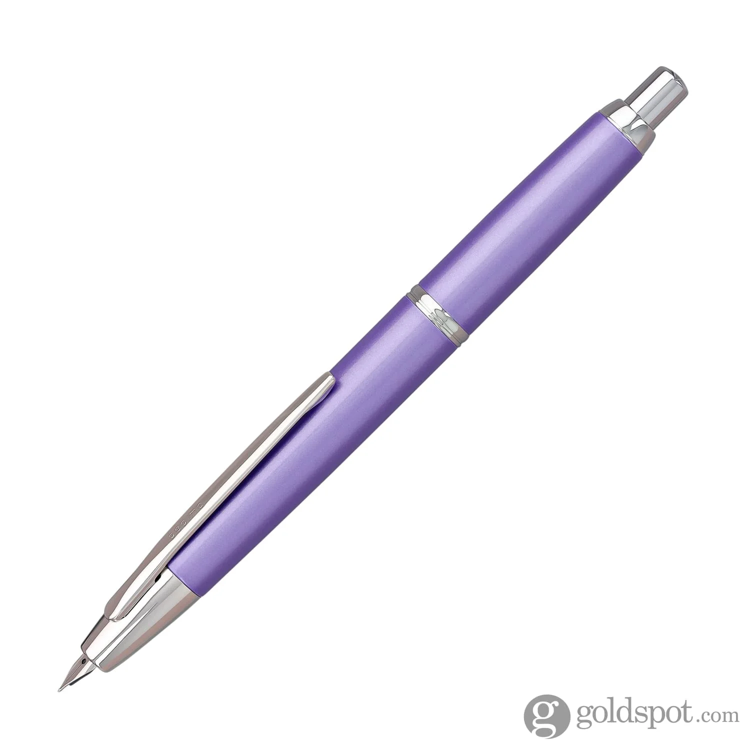 Pilot Vanishing Point Decimo Fountain Pen in Purple - 18K Gold - Image 2