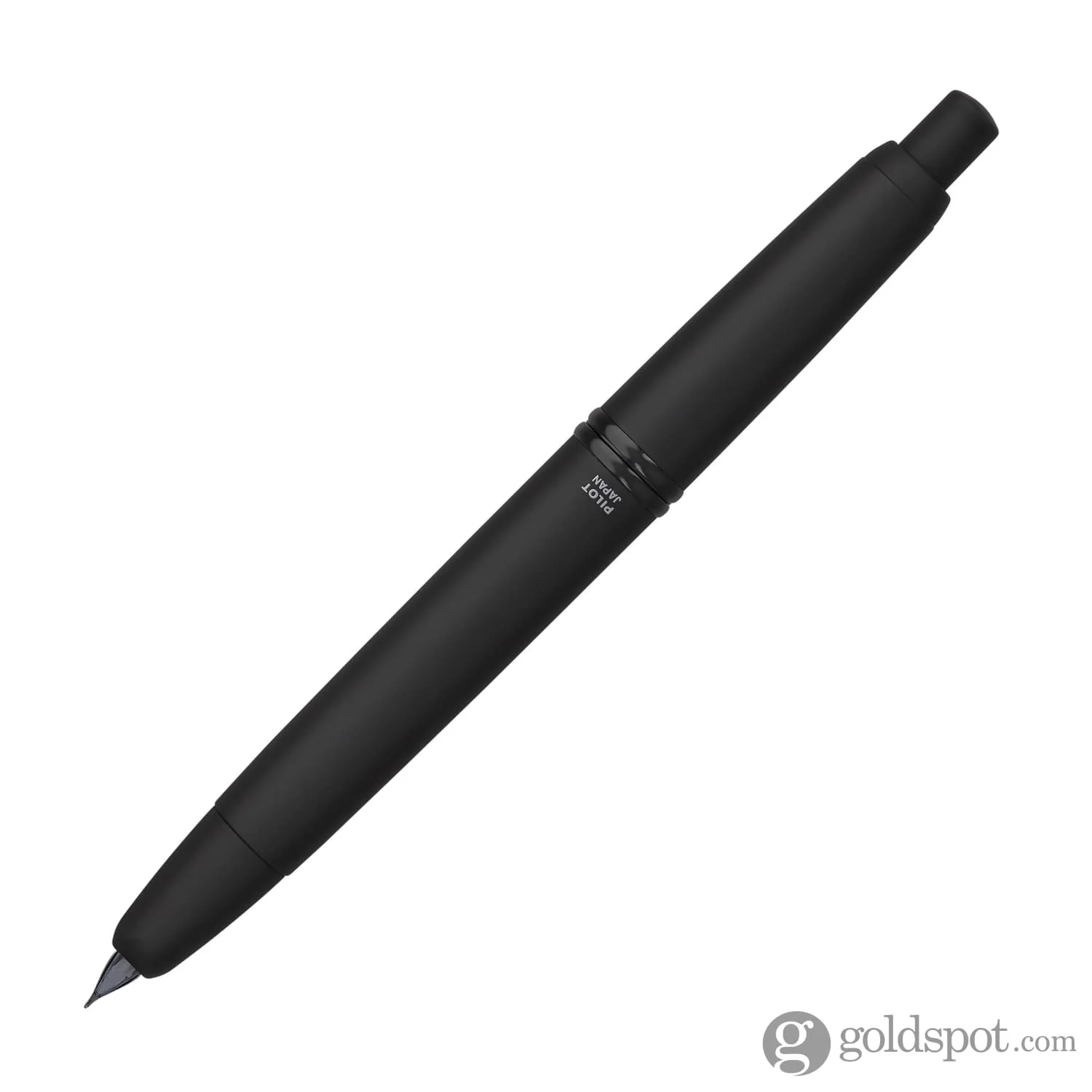 Pilot Vanishing Point Fountain Pen in Matte Black - 18K Gold - Image 4