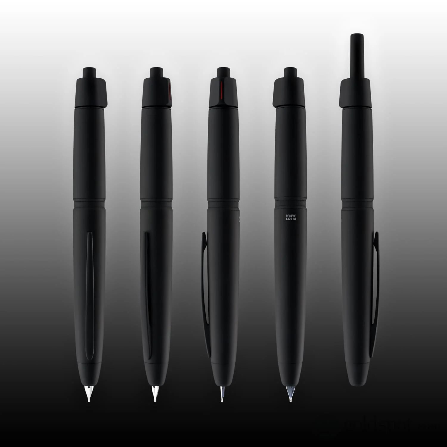 Pilot Vanishing Point LS Fountain Pen in Matte Black - Image 6