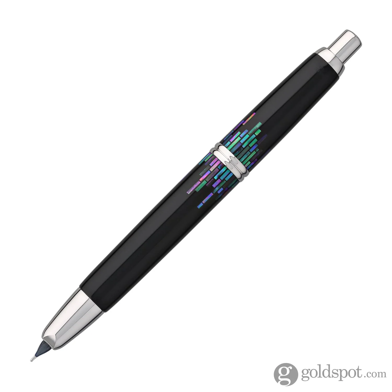 Pilot Vanishing Point Fountain Pen in Raden Stripe - 18K Gold Medium Point - Image 4