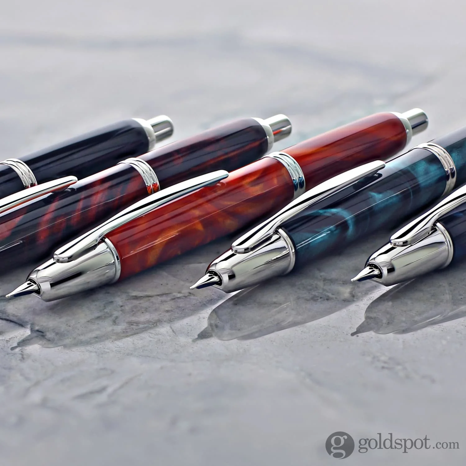 Pilot Vanishing Point SE Fountain Pen in Marble Black - Image 9