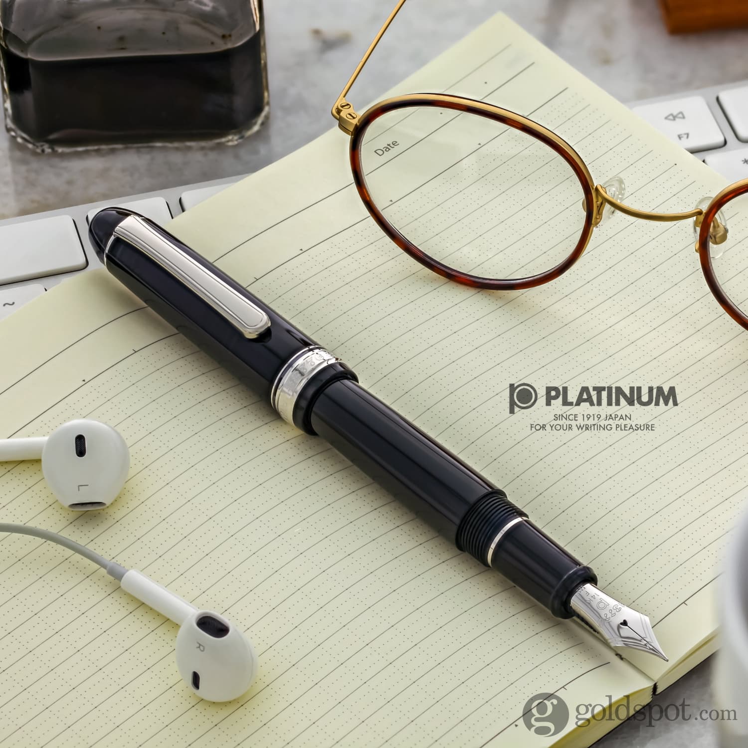 Platinum 3776 Century Fountain Pen in Nice Rose - 14K Gold - Image 10