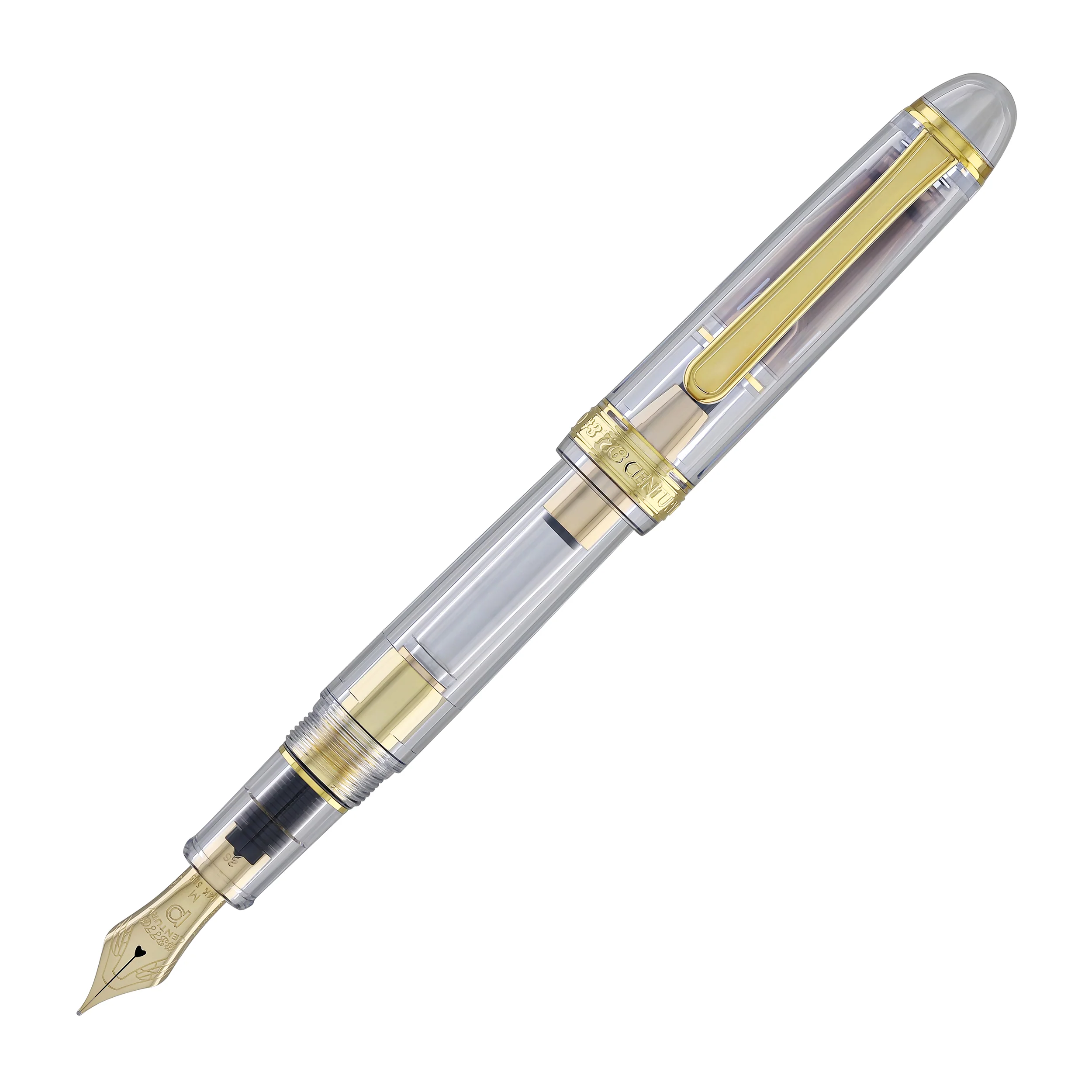 Platinum 3776 Century Fountain Pen in Ver. 2 Demonstrator - 14K Gold - Image 3