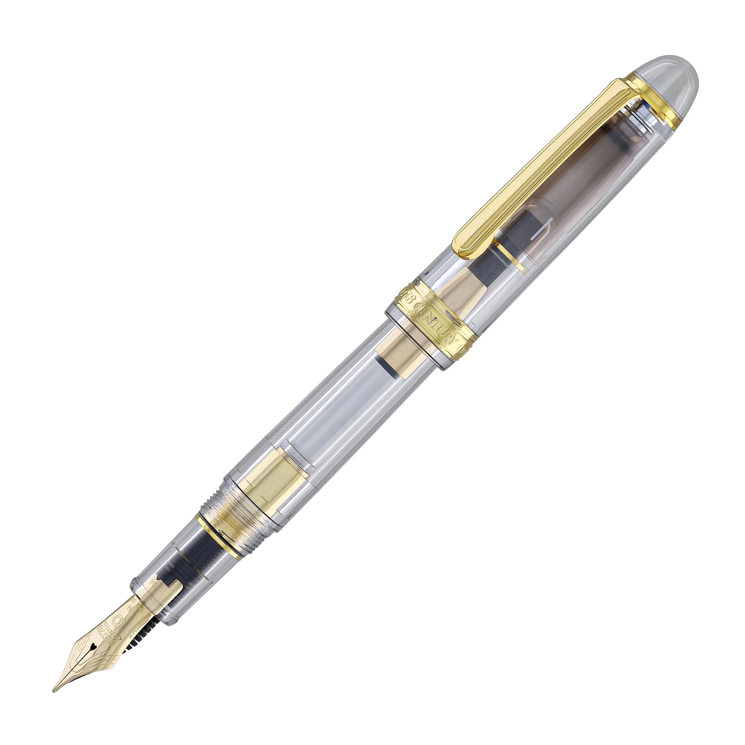 Platinum 3776 Century Fountain Pen in Ver. 2 Demonstrator - 14K Gold - Image 4
