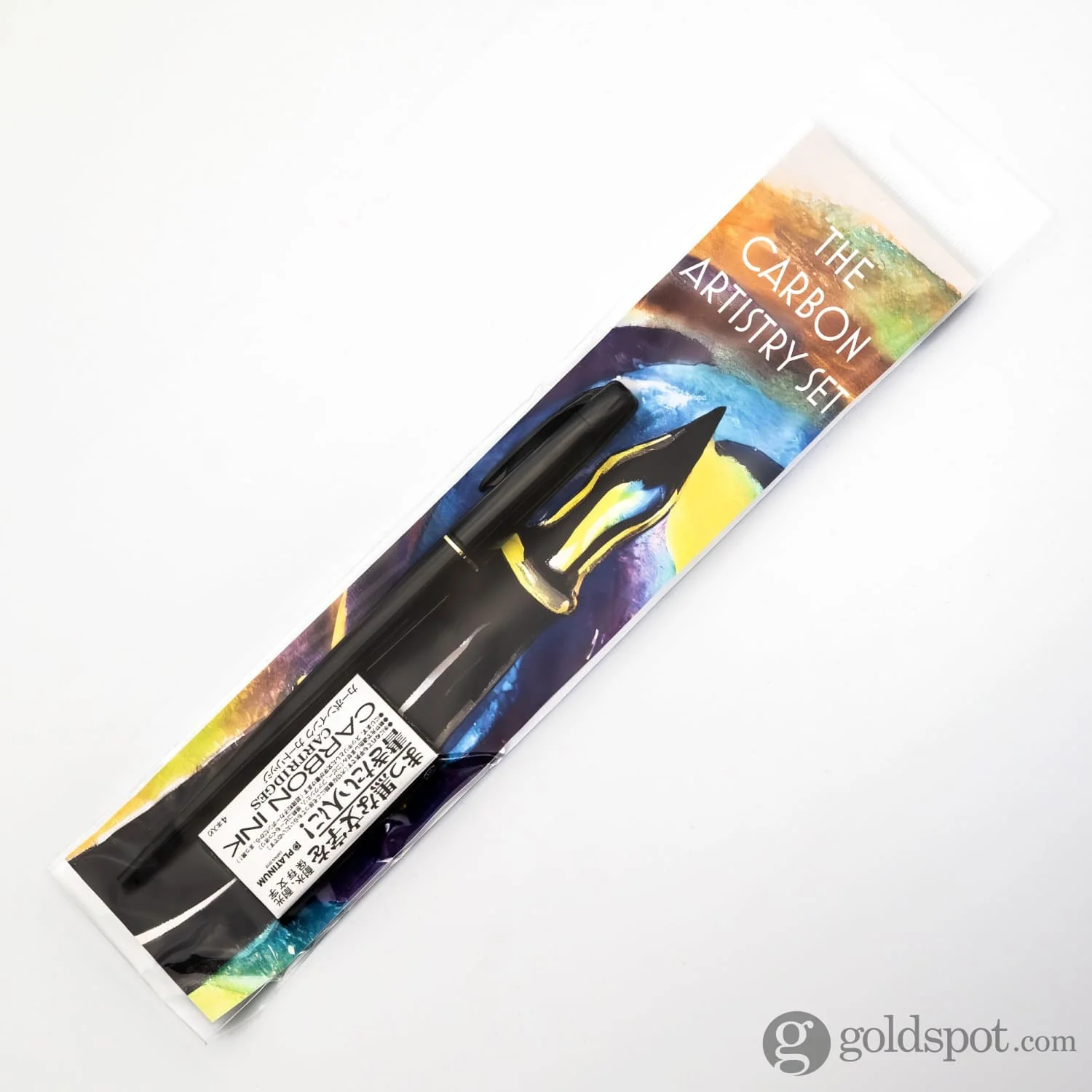 Platinum Carbon Artistry Fountain Pen and Ink Cartridges Gift Set - Image 2