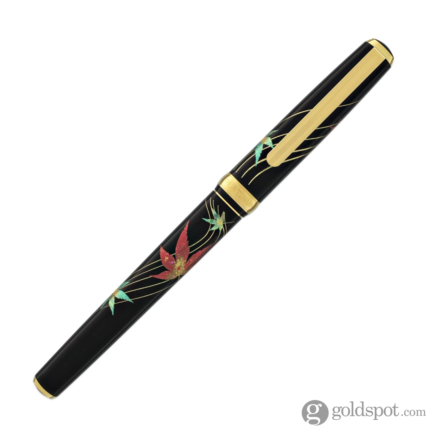 Platinum Classic Maki-e Fountain Pen in Autumn Leaves - 18K Gold - Image 4