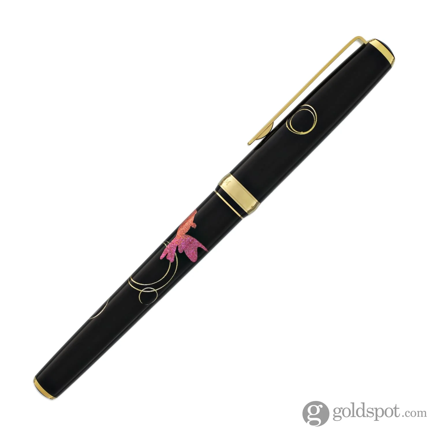 Platinum Classic Maki-e Fountain Pen in Gold Fish Design - 18K Gold - Image 5