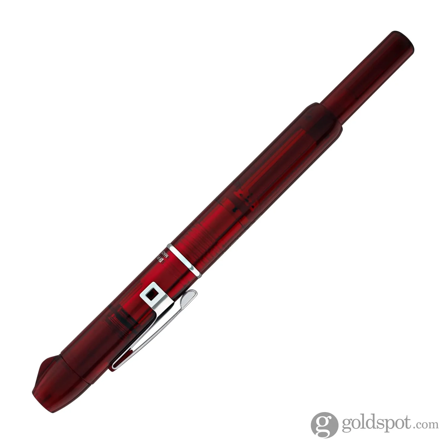 Platinum Curidas Retractable Gran Red Fountain Pen - Image 6
