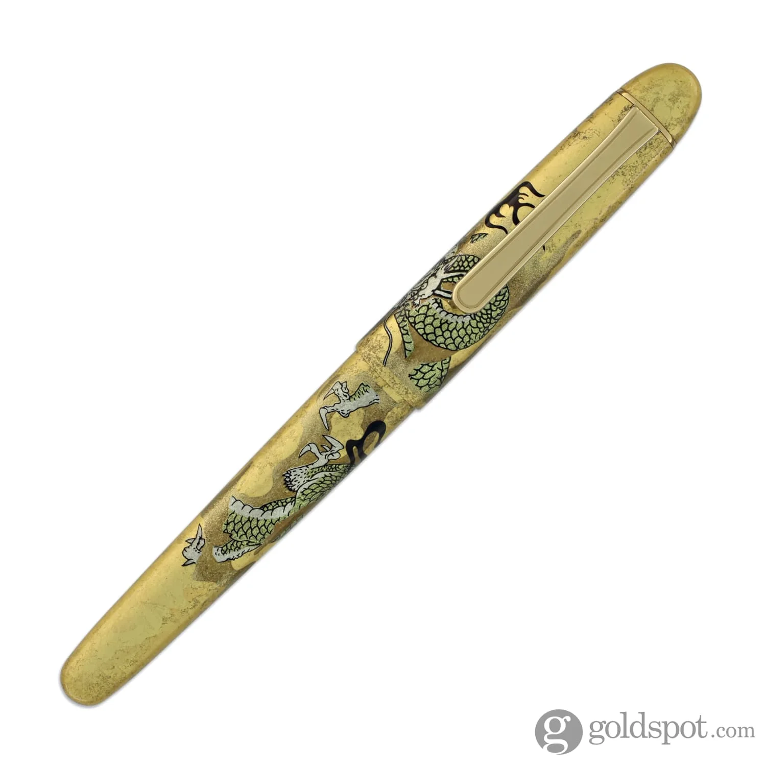 Platinum Kanazawa-haku Fountain Pen in Ascending Dragon - 14K Gold - Image 4